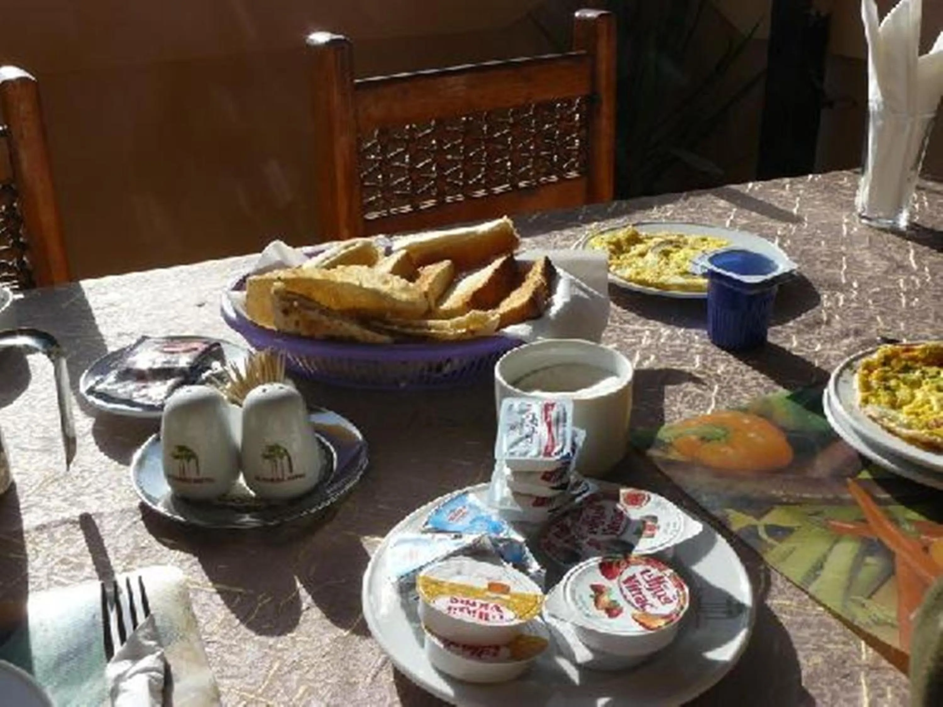 Breakfast in El Nakhil Hotel