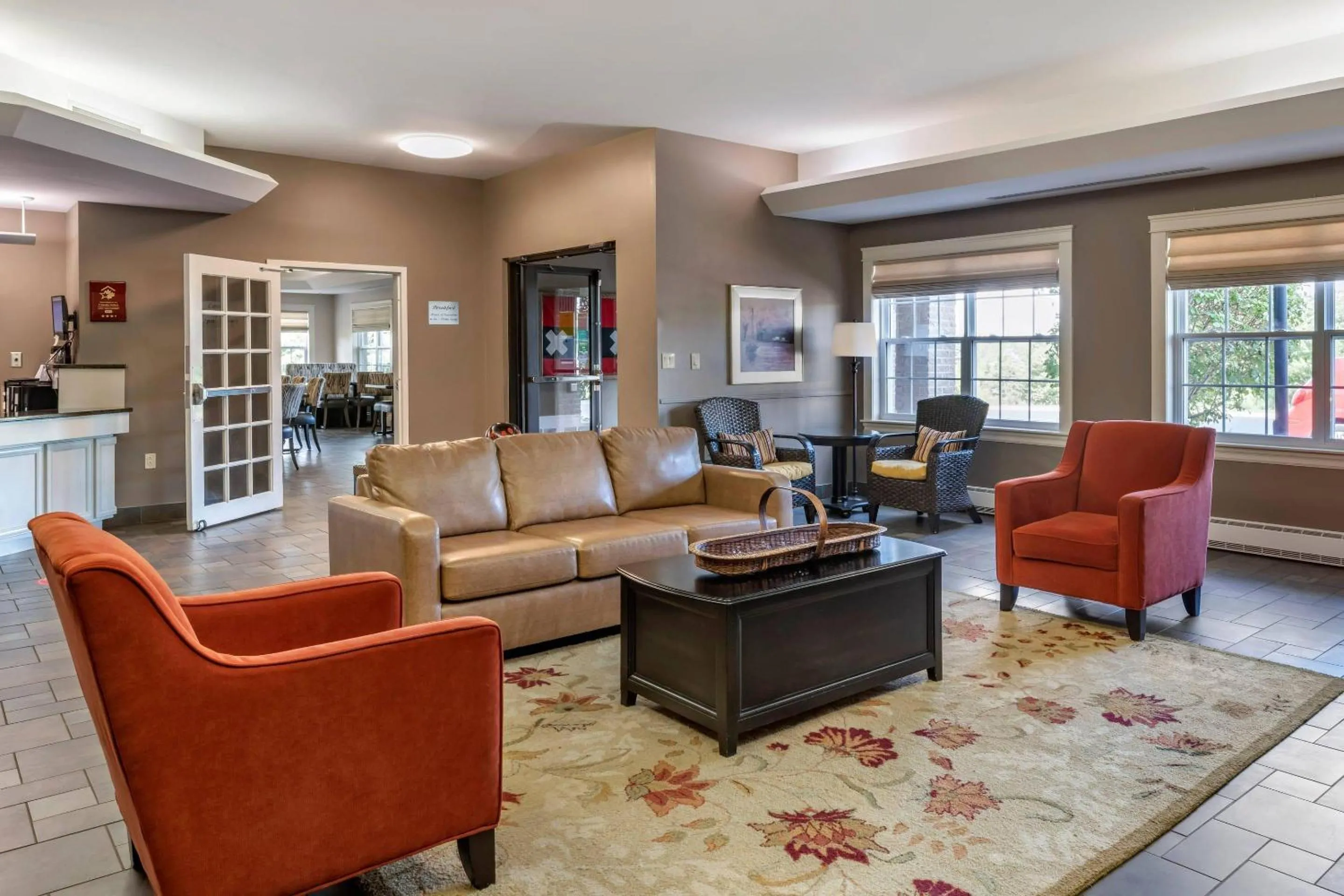 Lobby or reception in Quality Inn & Suites Quispamsis