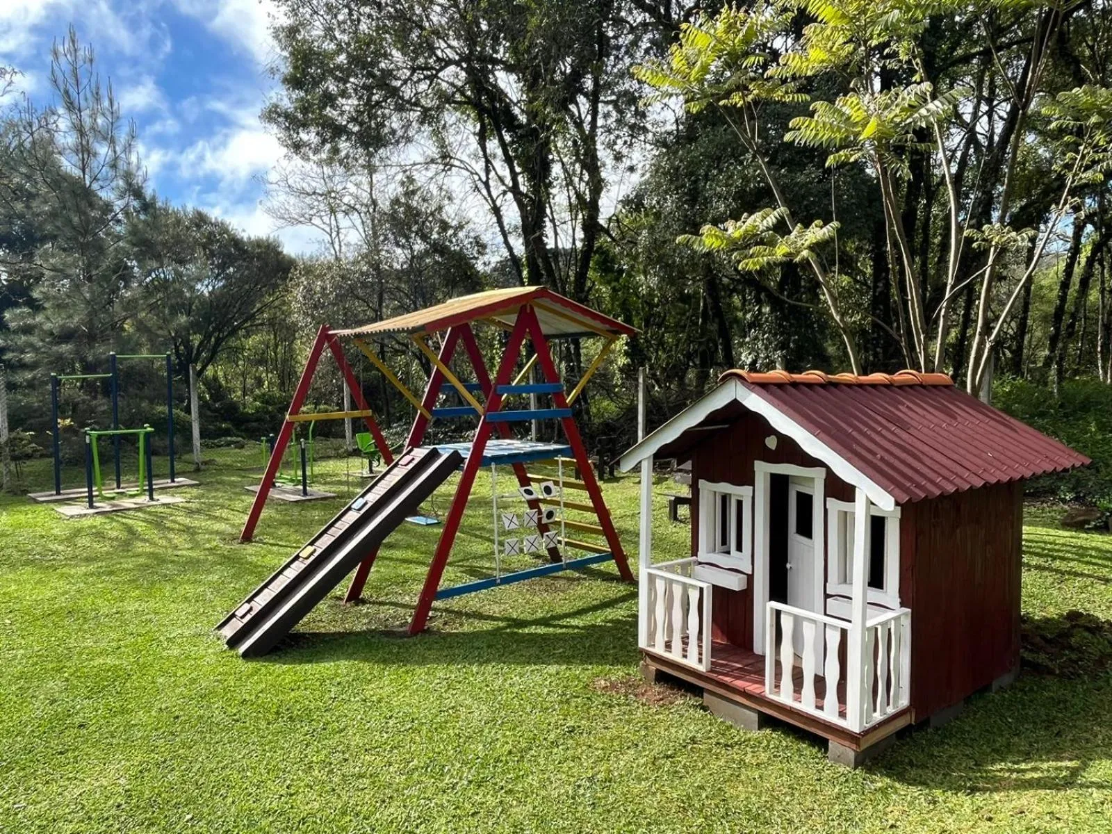 Children play ground in Pousada Rosa