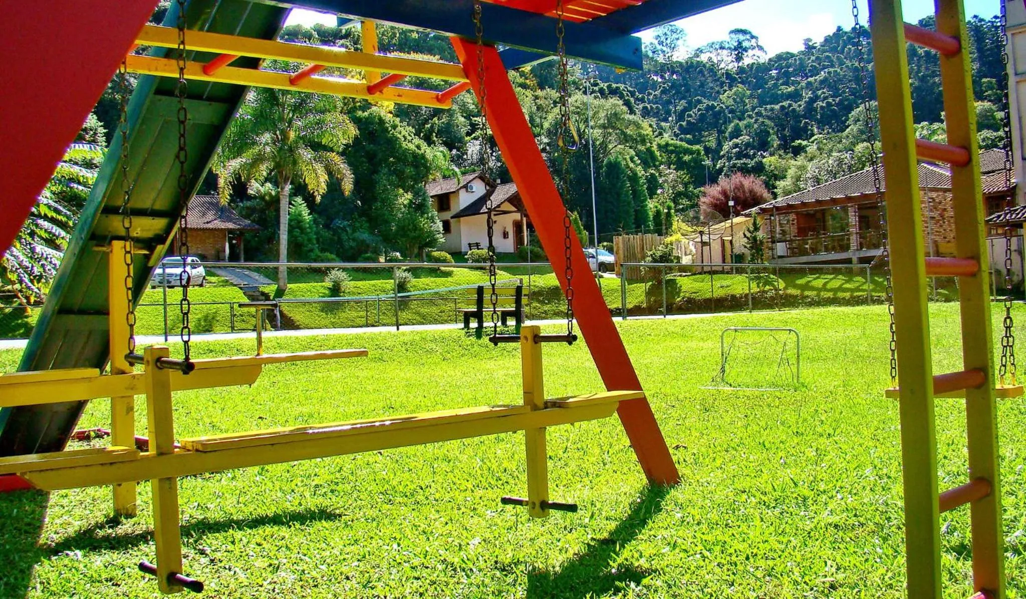 Children play ground in Pousada Rosa