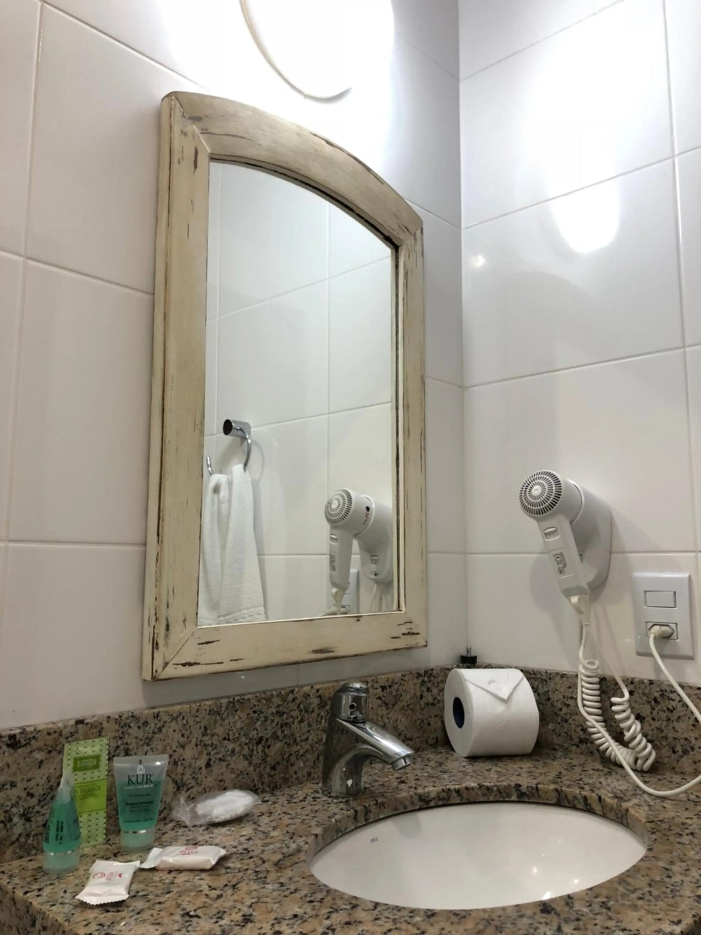 Bathroom in Pousada Rosa