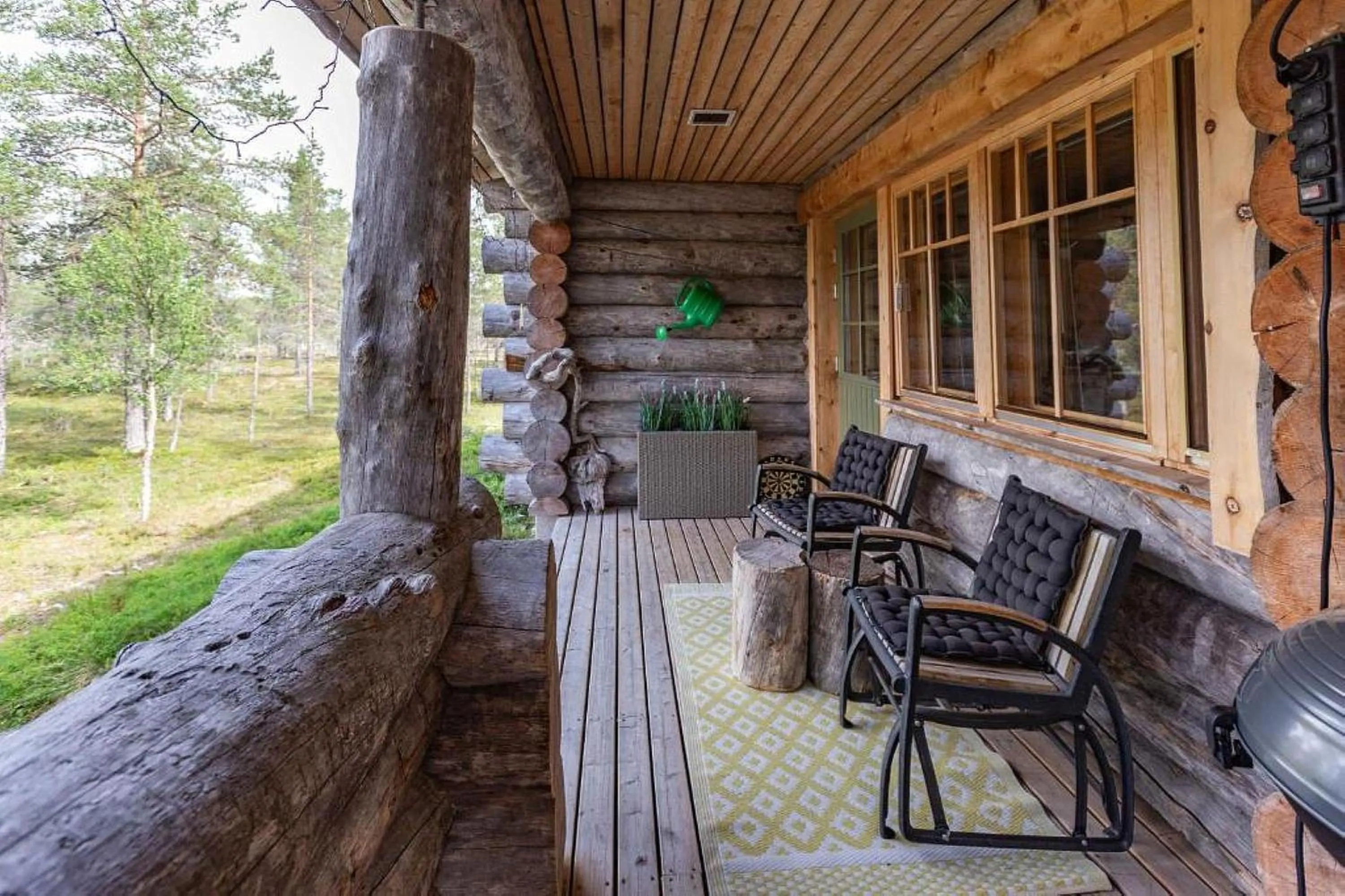 Property building in Kuukkeli Log Houses Villa Aurora "Pupula"