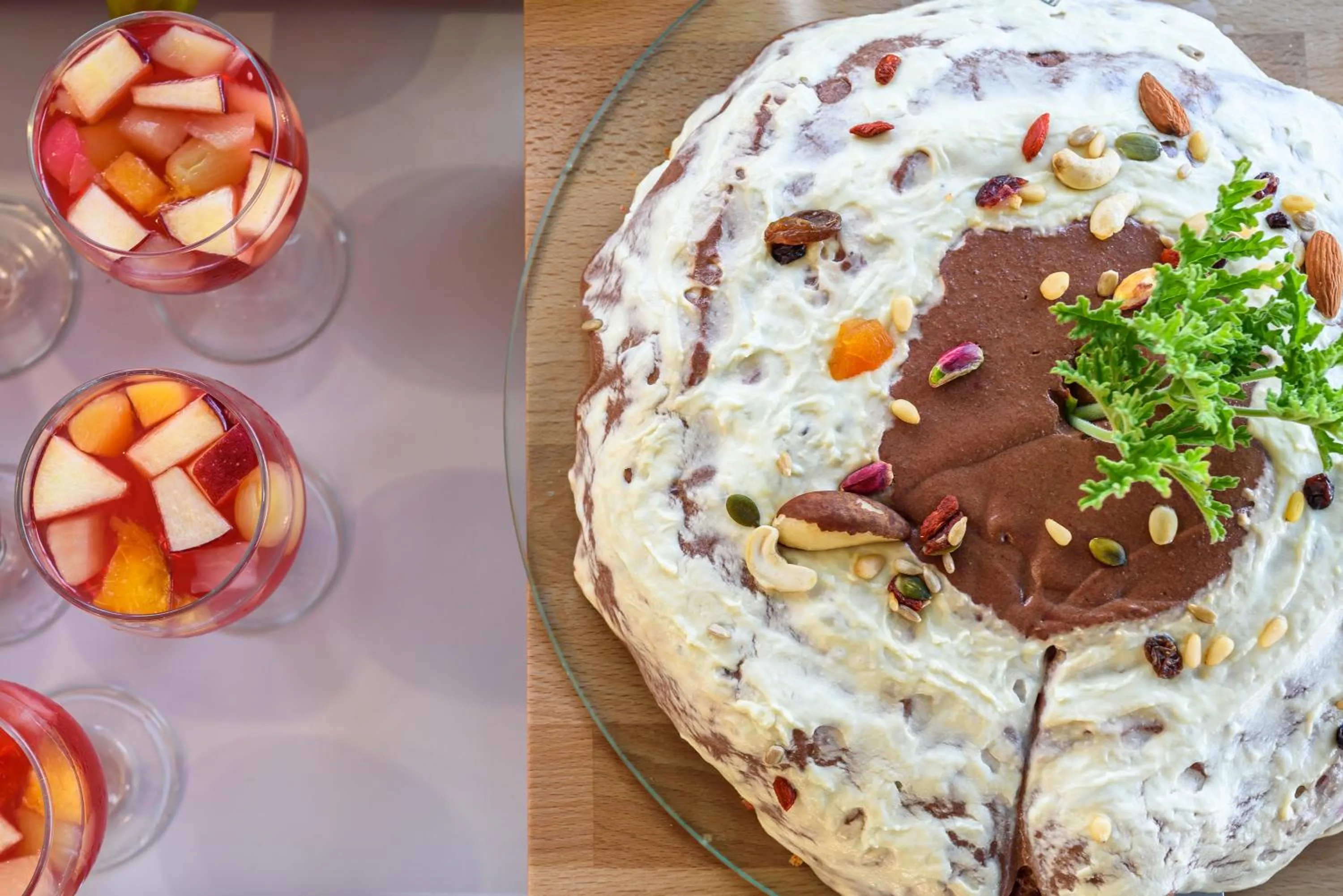 Buffet breakfast in Marinos Beach Hotel