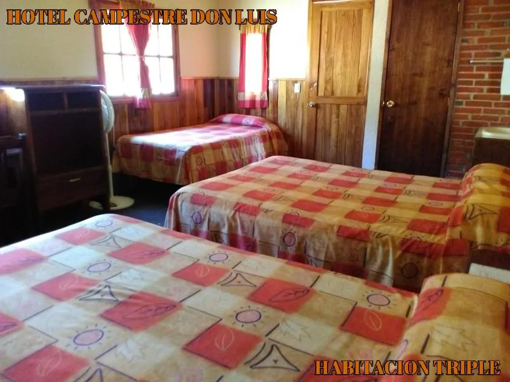 Bed in Hotel Campestre Don Luis