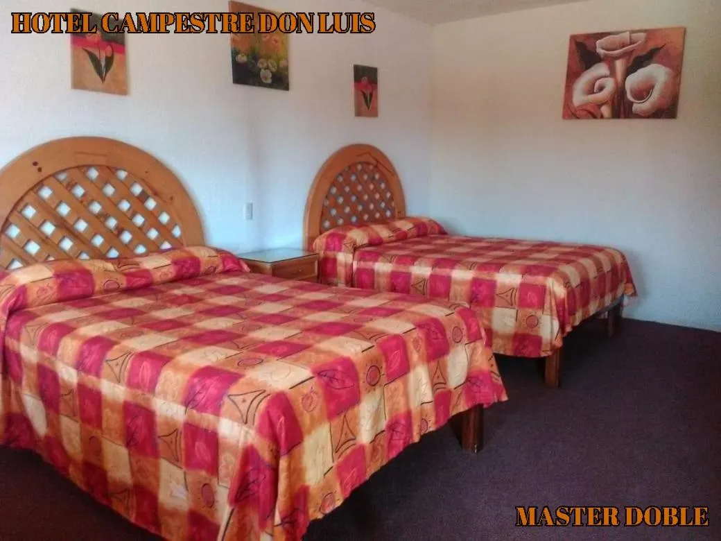 Bed in Hotel Campestre Don Luis