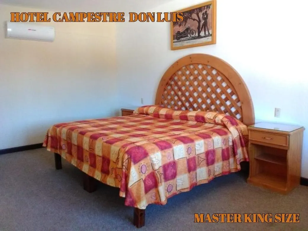 Bed in Hotel Campestre Don Luis