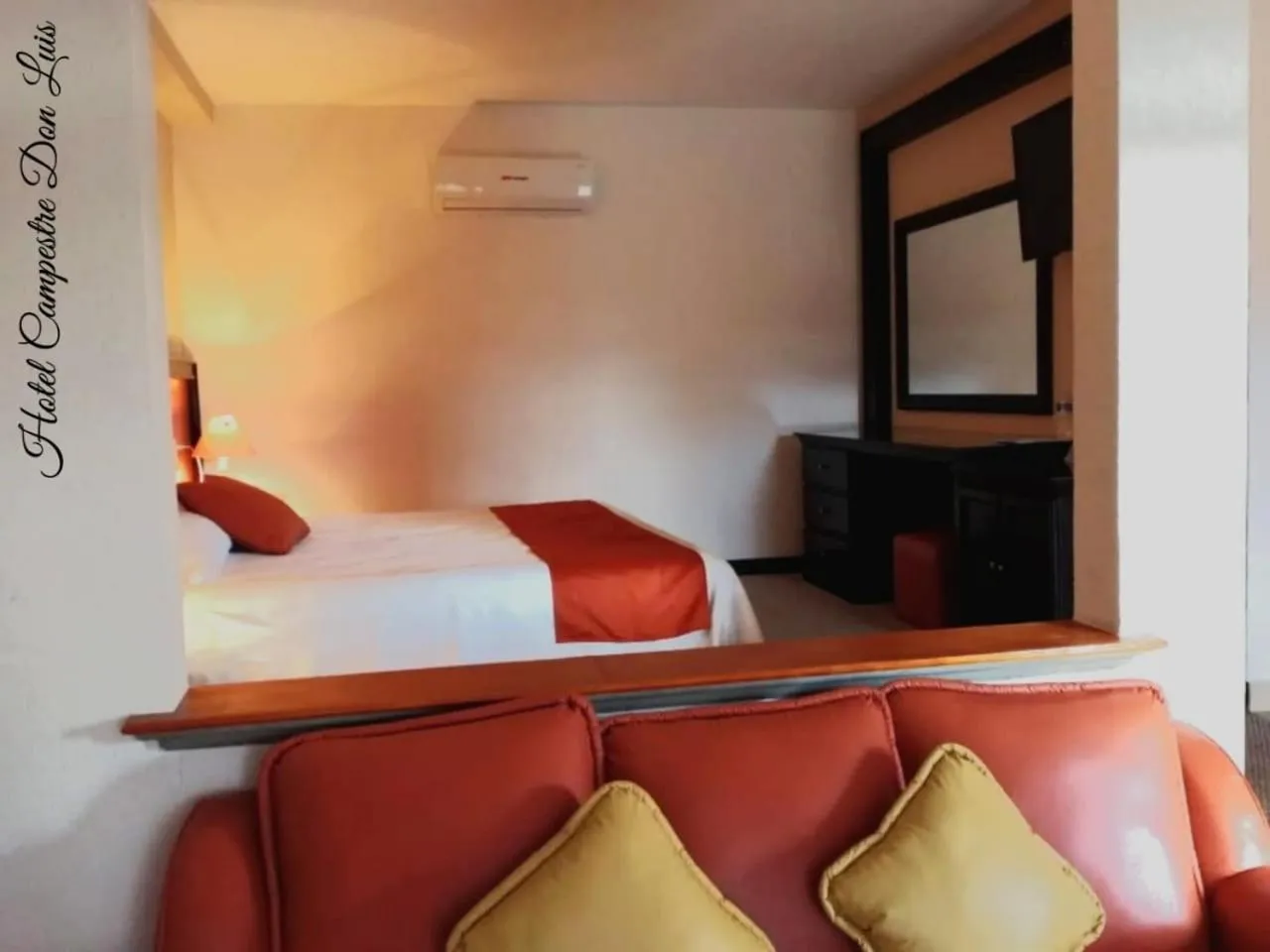 Bed in Hotel Campestre Don Luis