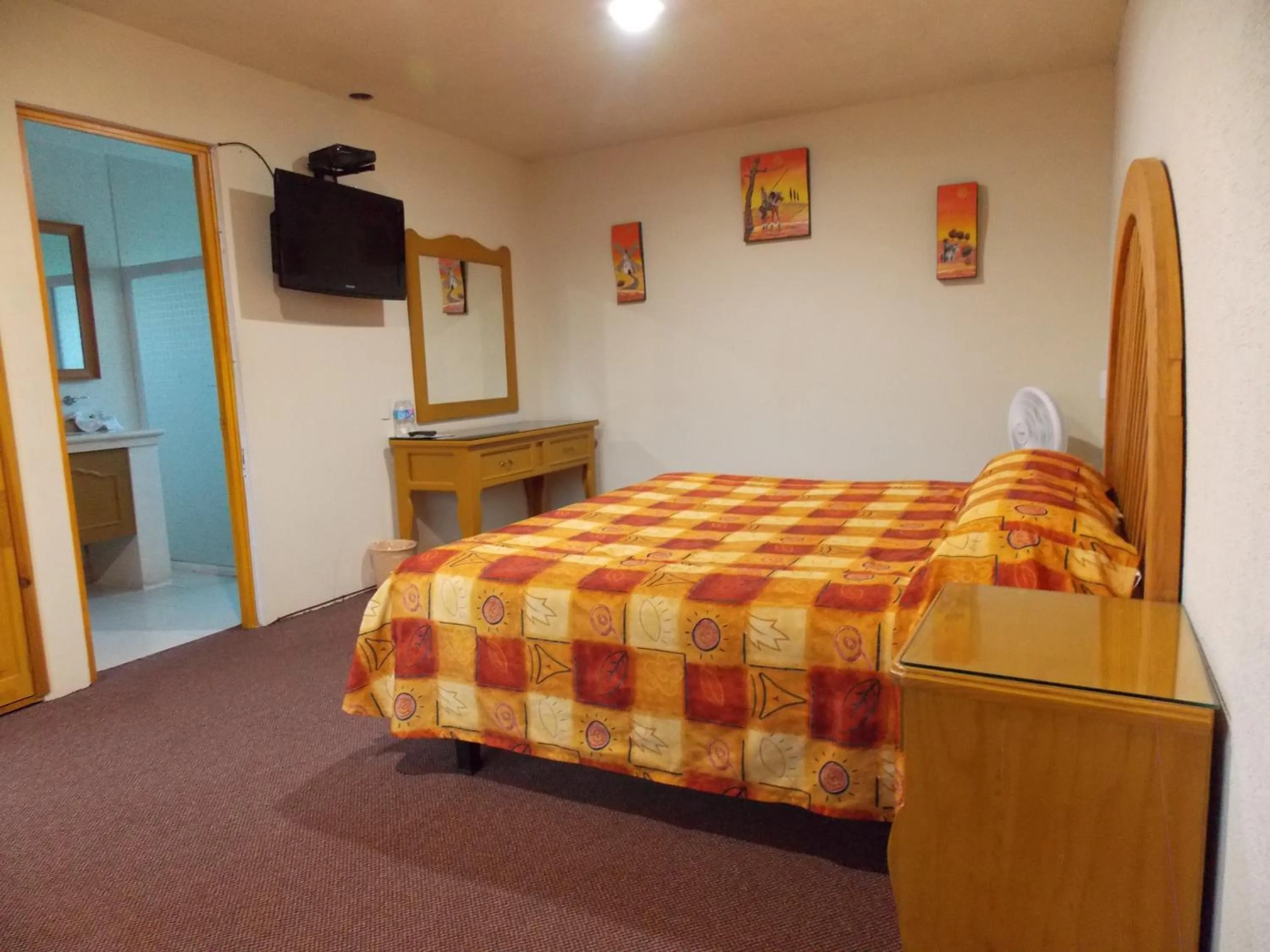 Bed in Hotel Campestre Don Luis