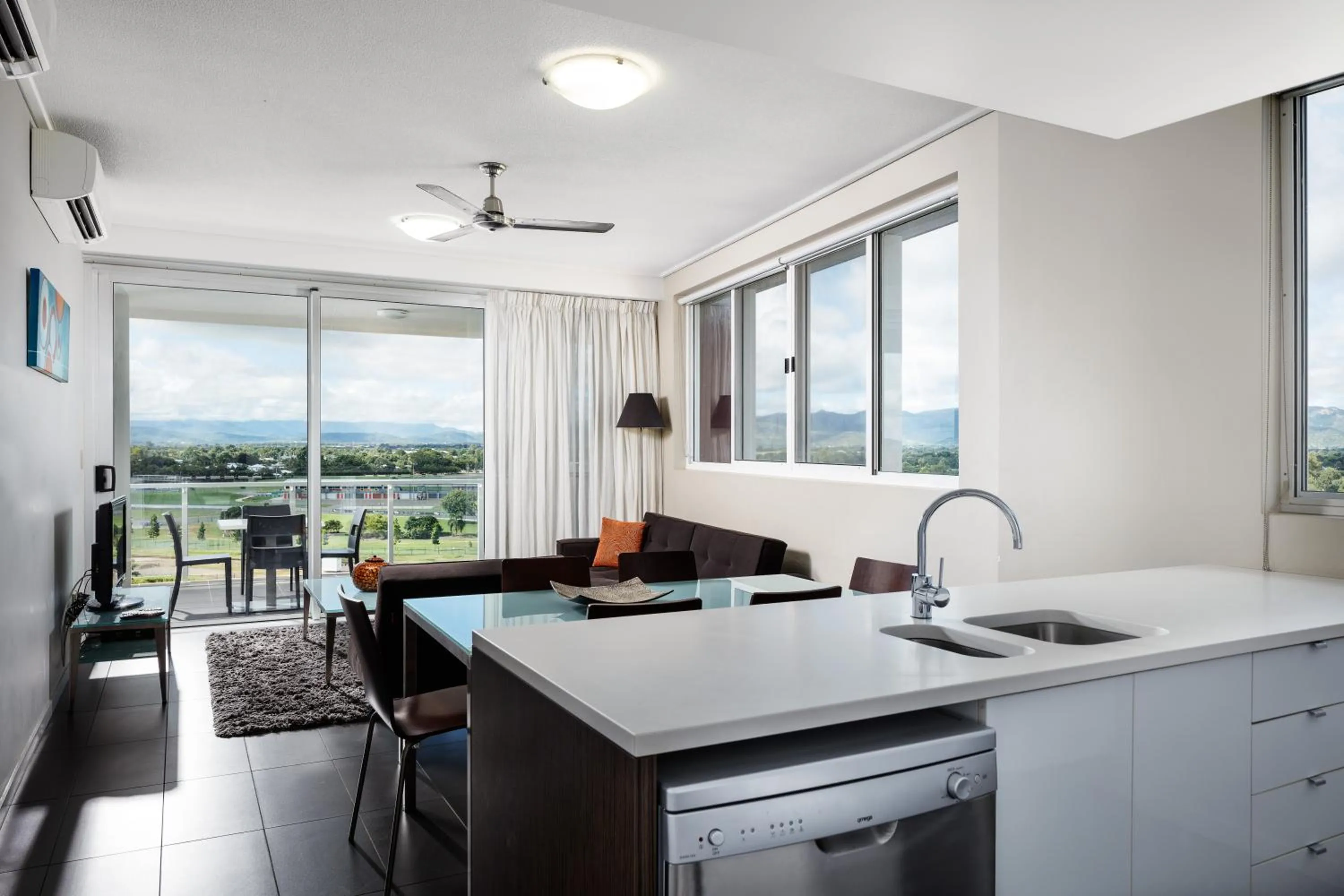 Living room in Central Holborn Apartments