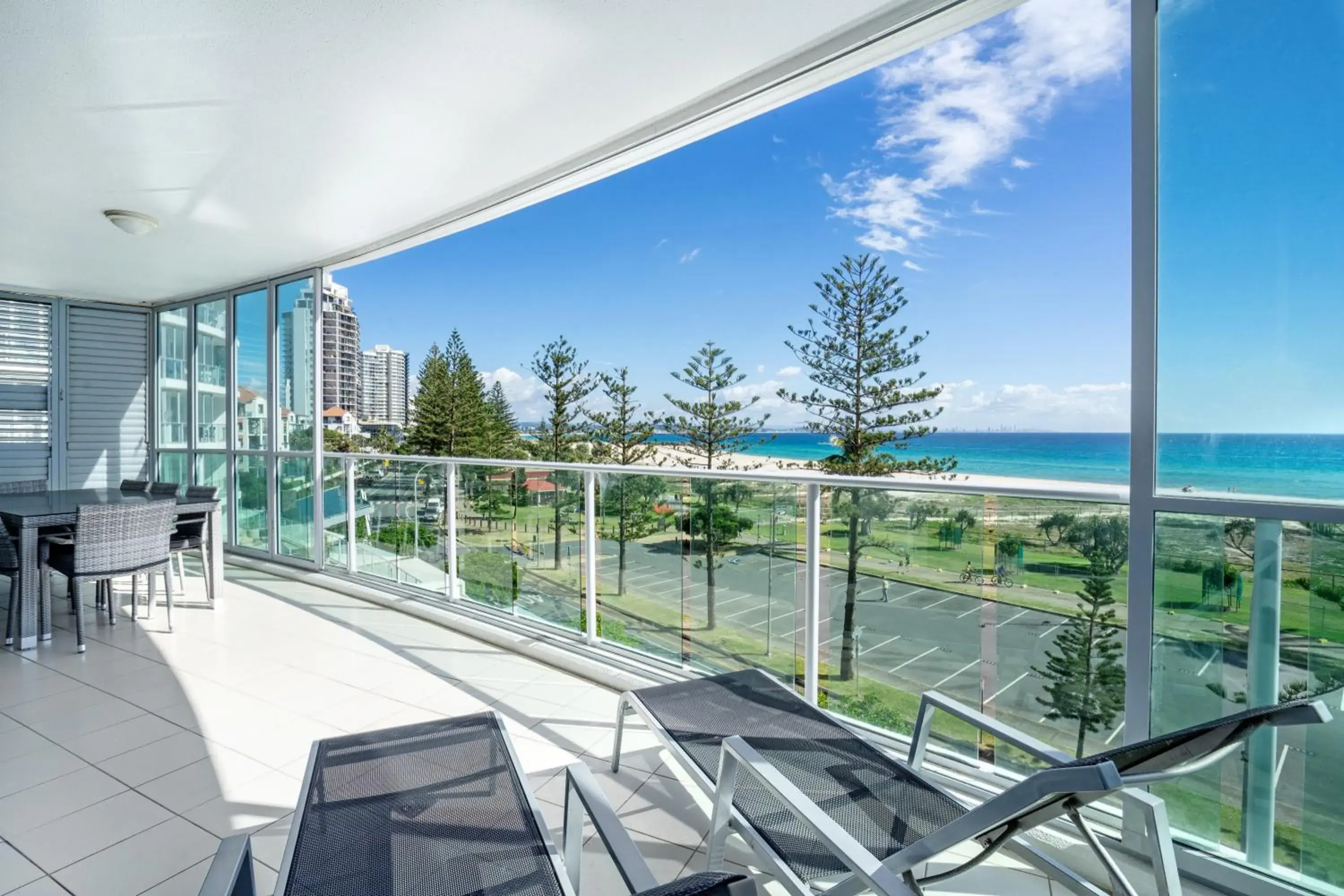Balcony/Terrace in Reflection on the Sea Balcony/Terrace in Reflection on the Sea