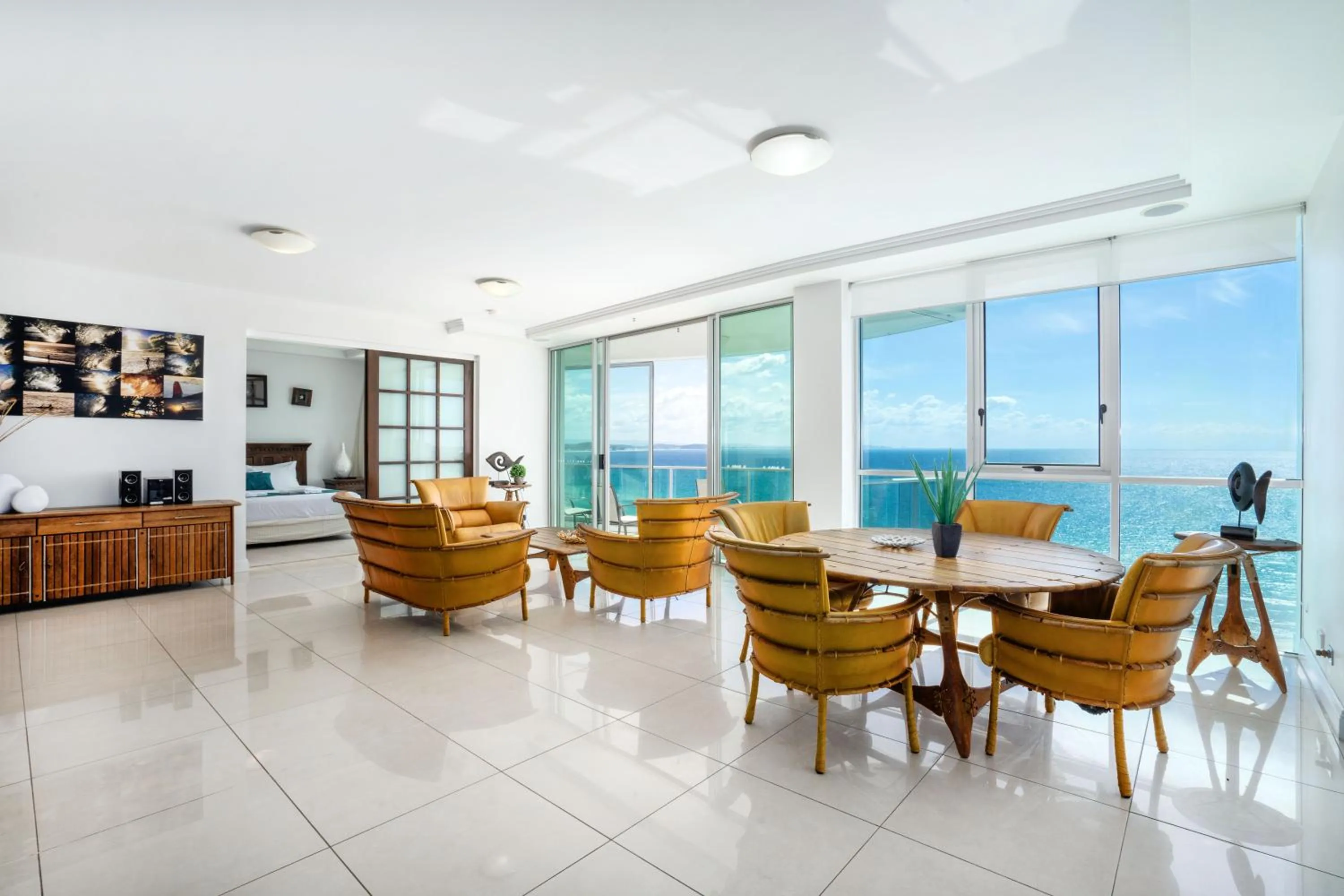 Living room in Reflection on the Sea