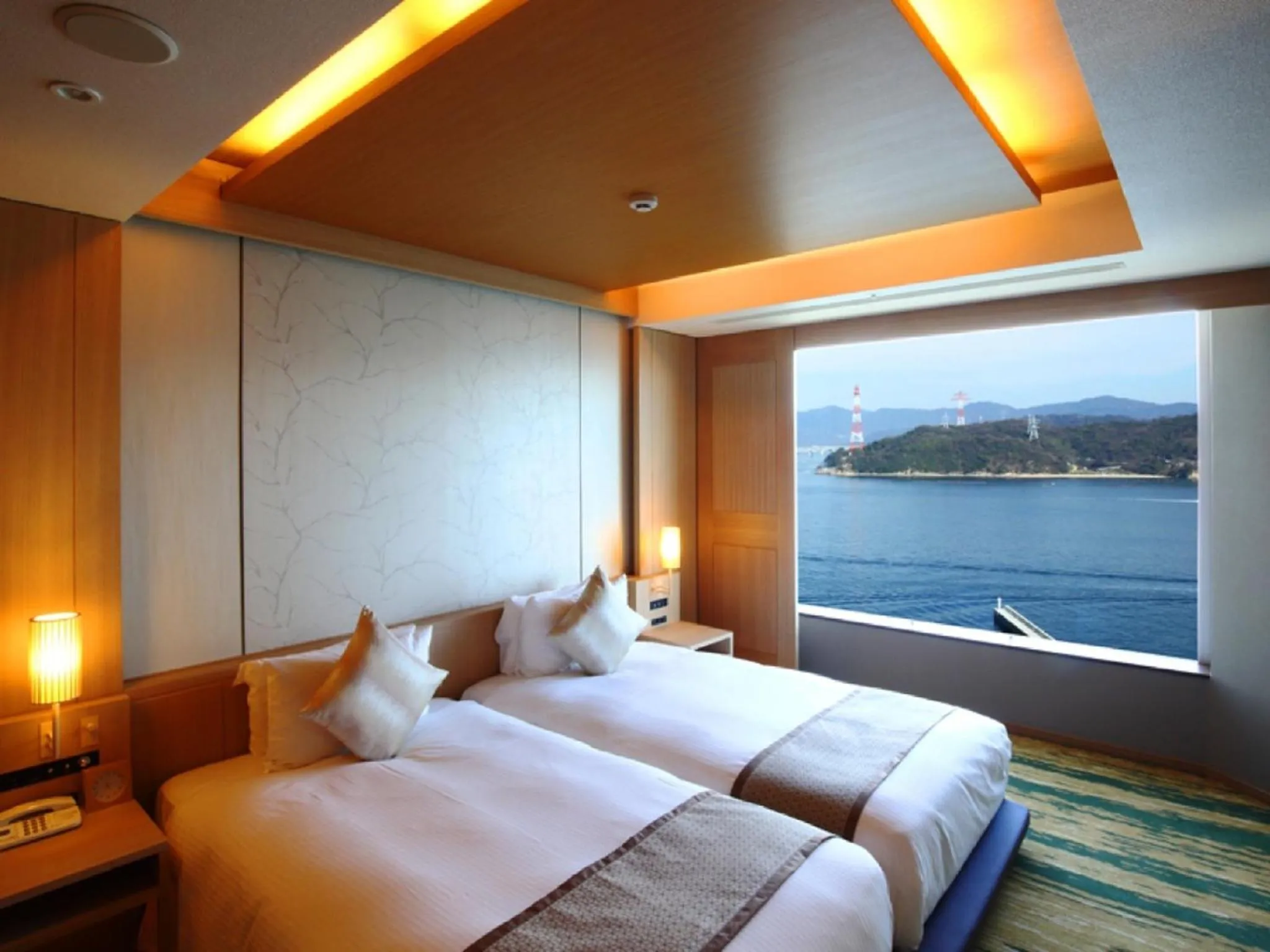 Bedroom, Bed in Grand Prince Hotel Hiroshima