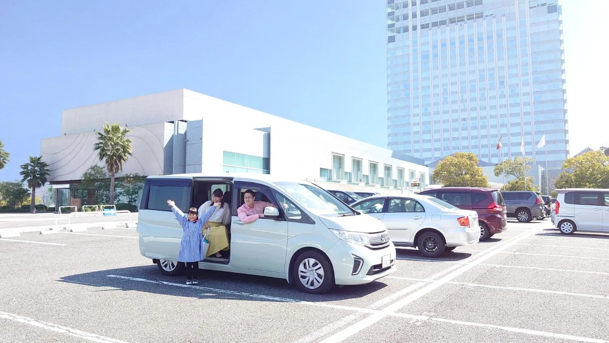 Property building in Grand Prince Hotel Hiroshima