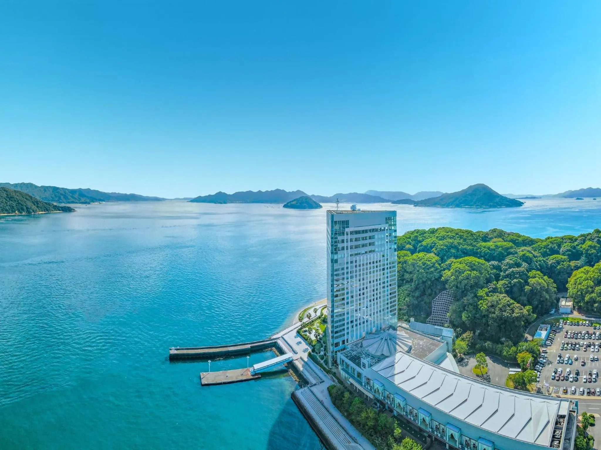 Property building in Grand Prince Hotel Hiroshima