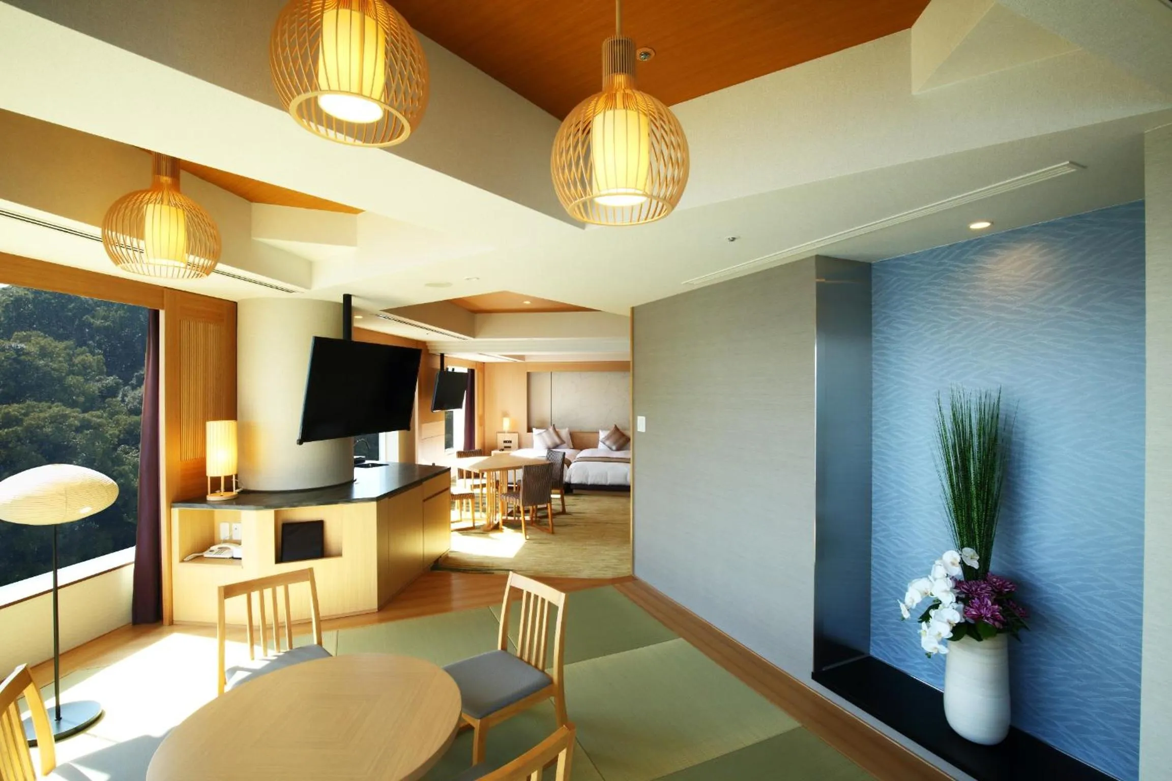 Living room in Grand Prince Hotel Hiroshima