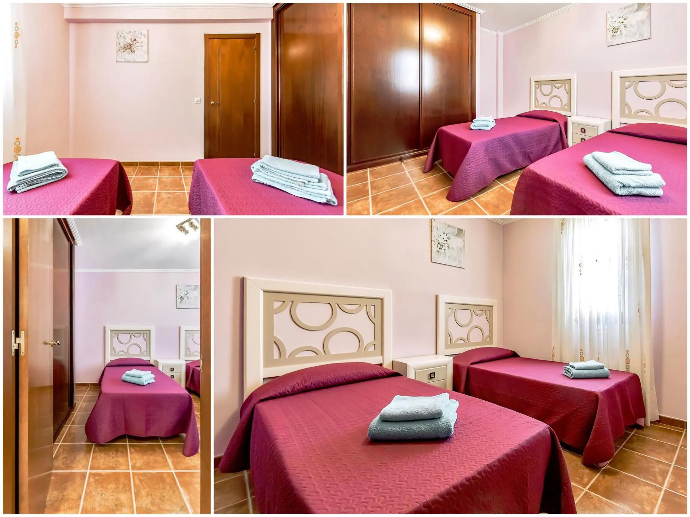 Bedroom, Bed in Family Townhouse La Tejita
