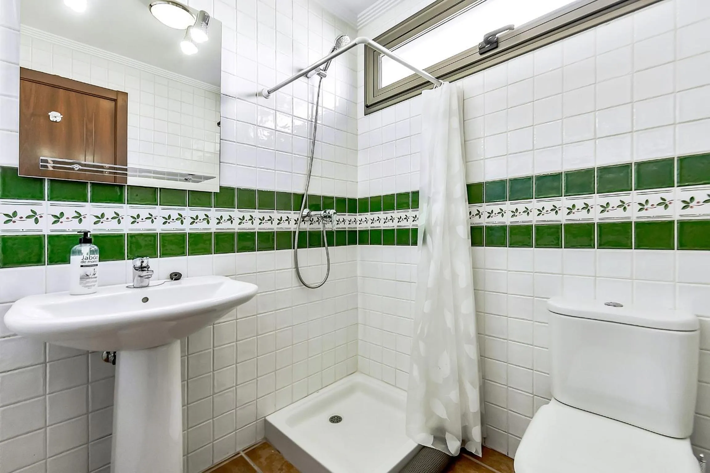 Shower in Family Townhouse La Tejita