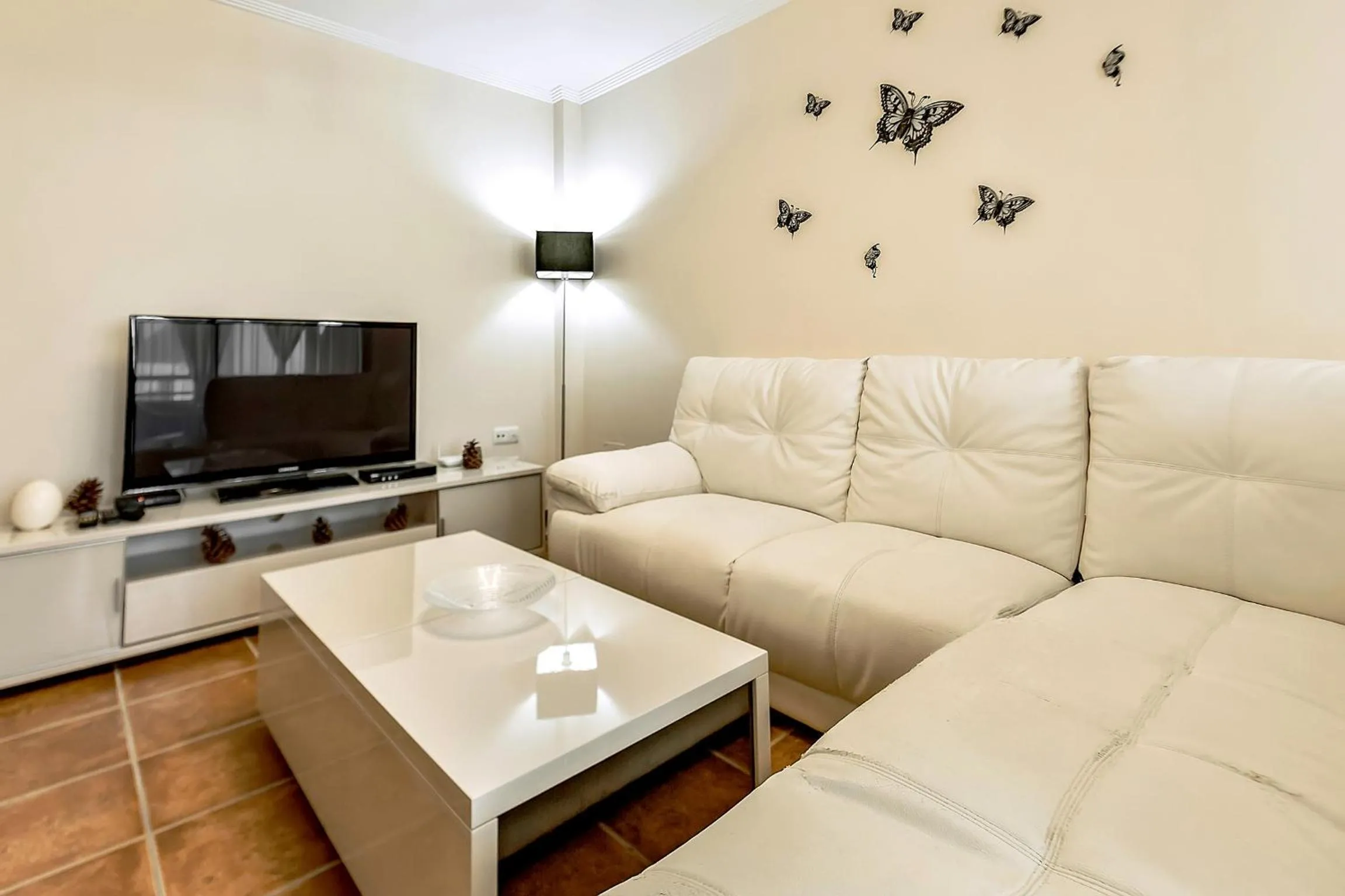 TV and multimedia in Family Townhouse La Tejita