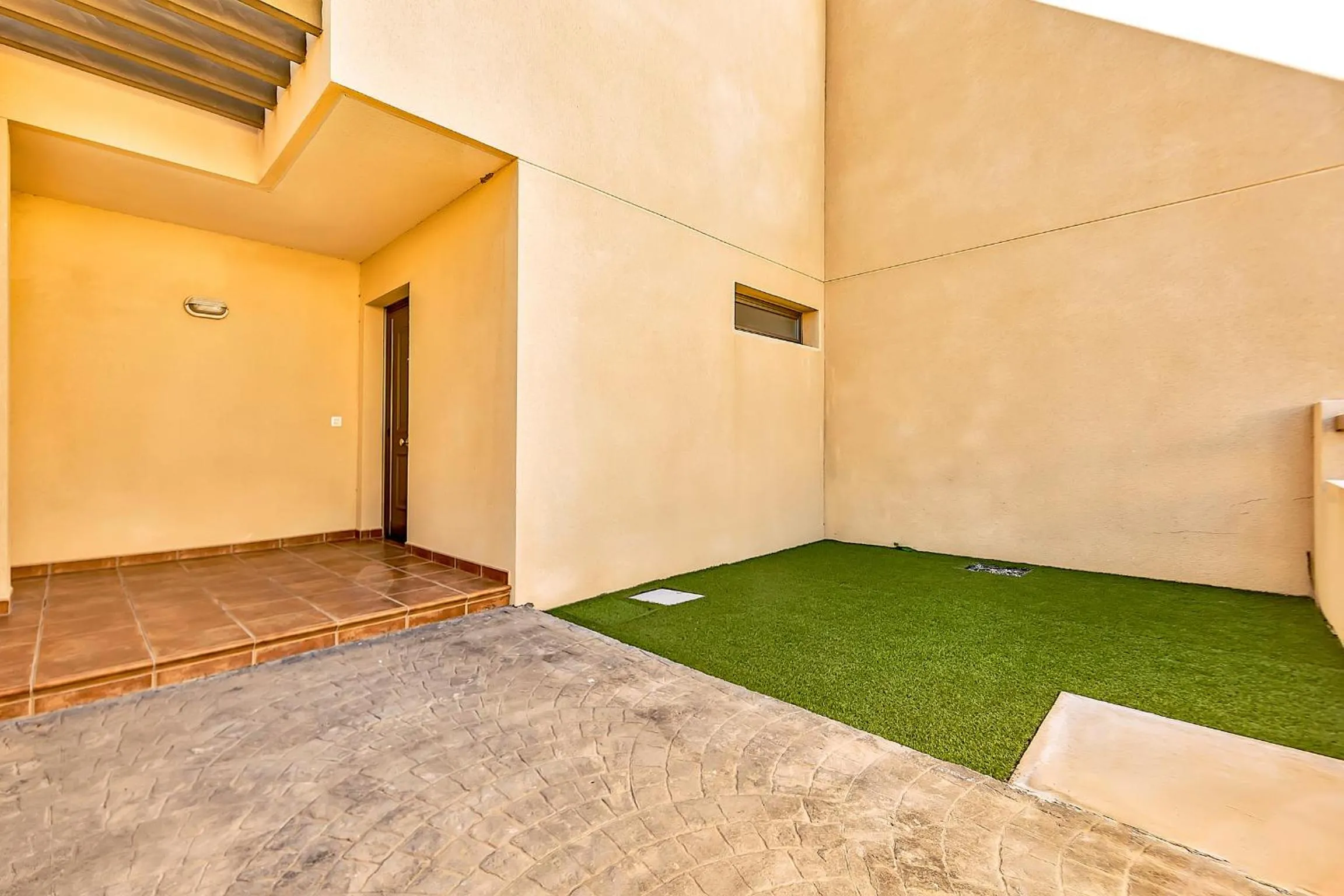 Patio in Family Townhouse La Tejita