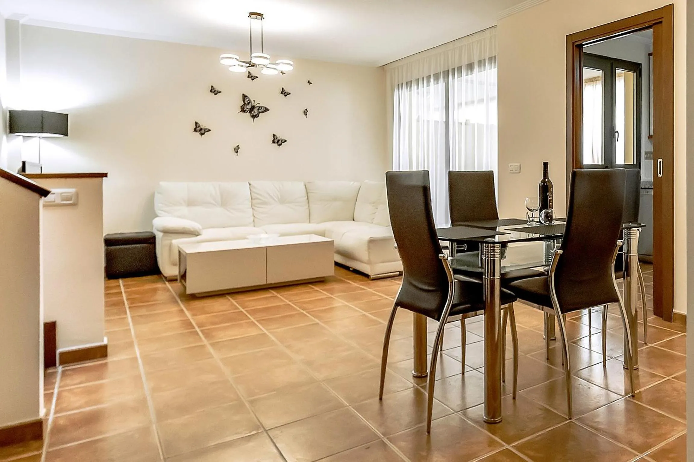Living room in Family Townhouse La Tejita