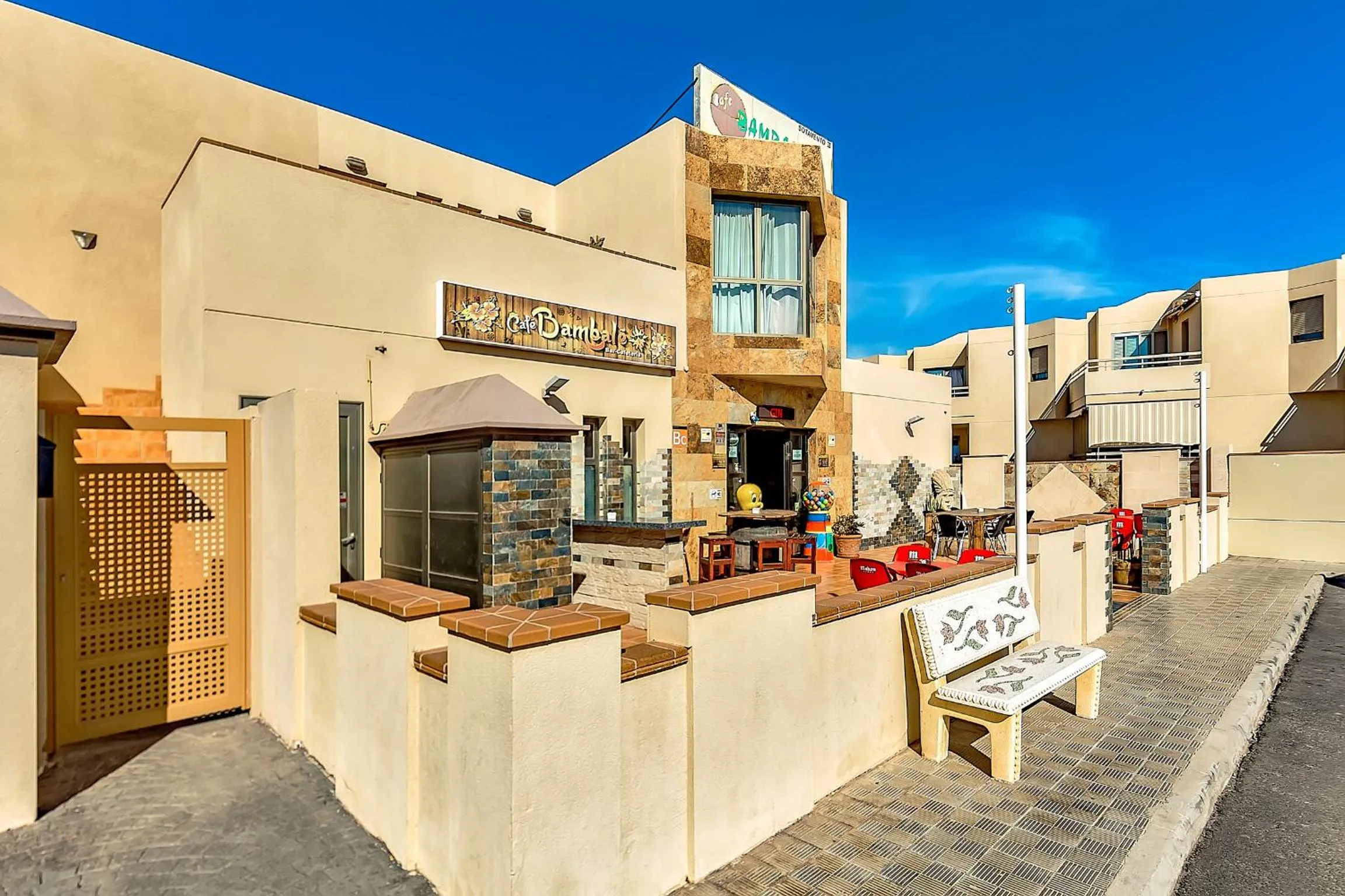 On site in Family Townhouse La Tejita