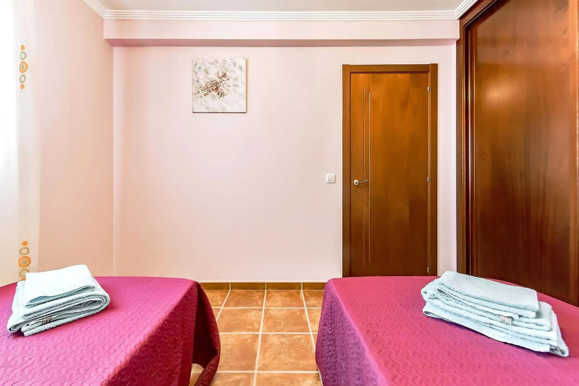 Bed in Family Townhouse La Tejita