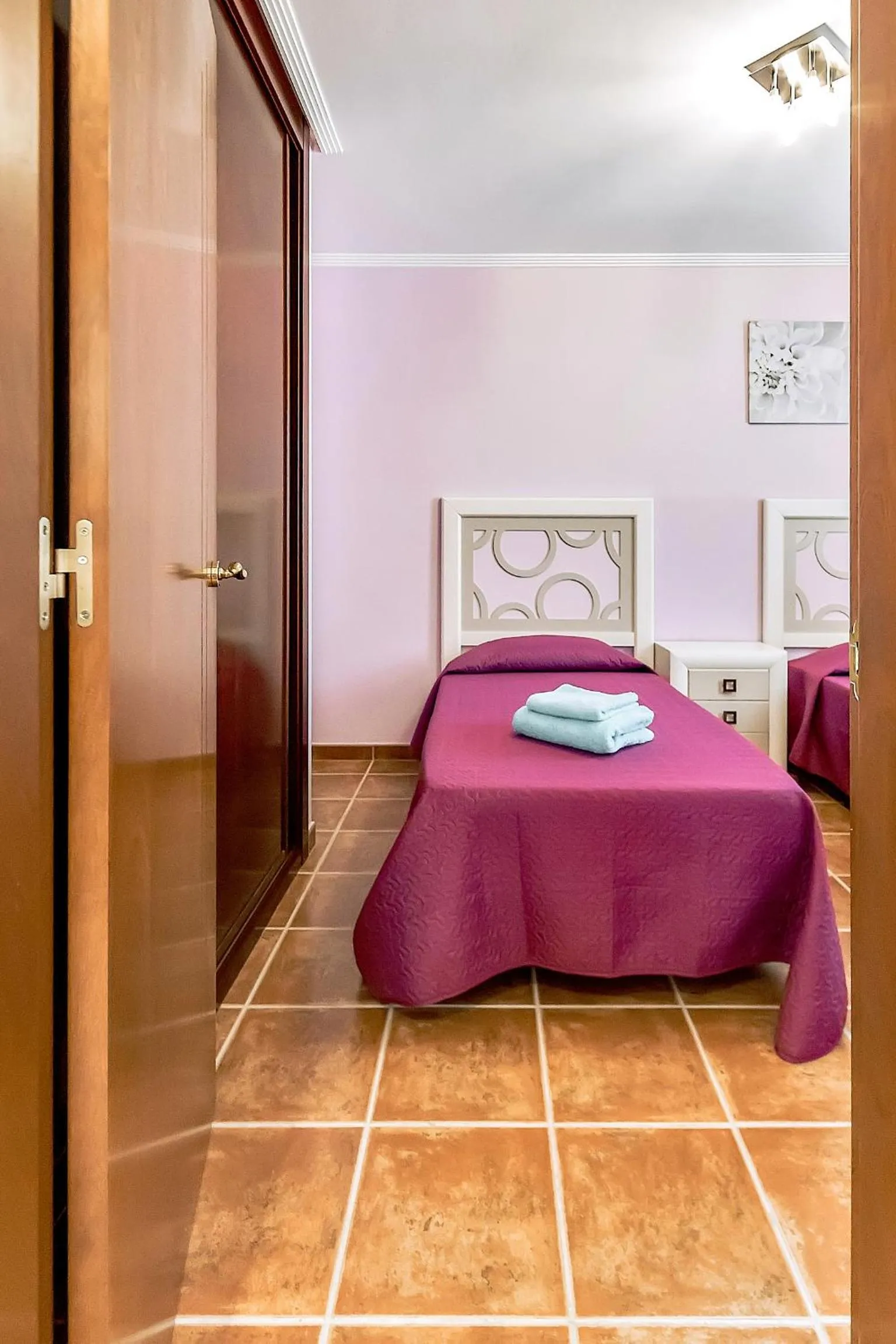 Bedroom, Bed in Family Townhouse La Tejita