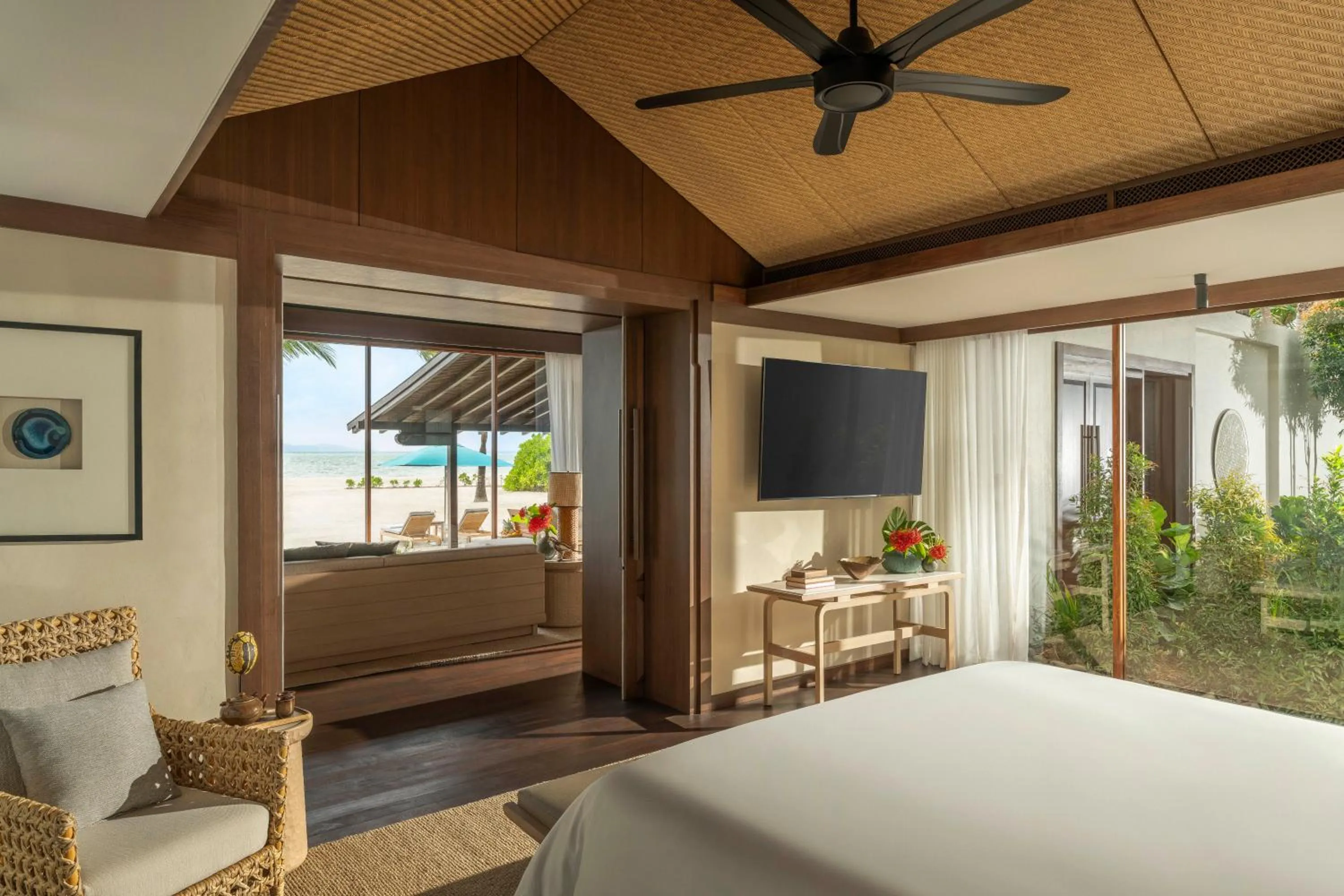 Bed in Four Seasons Resort Langkawi