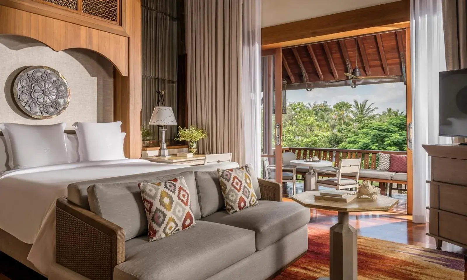 Photo of the whole room in Four Seasons Resort Langkawi Photo of the whole room in Four Seasons Resort Langkawi