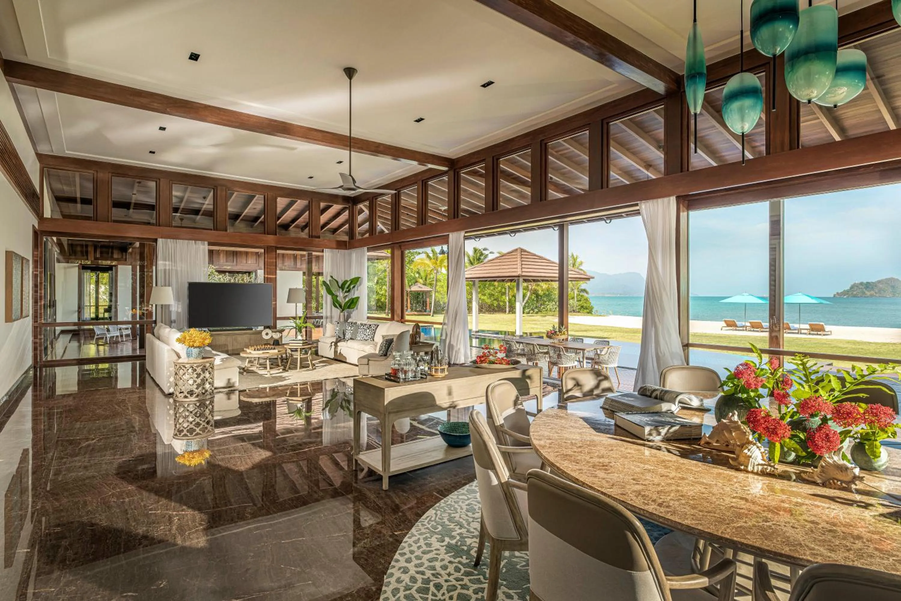 Living room in Four Seasons Resort Langkawi