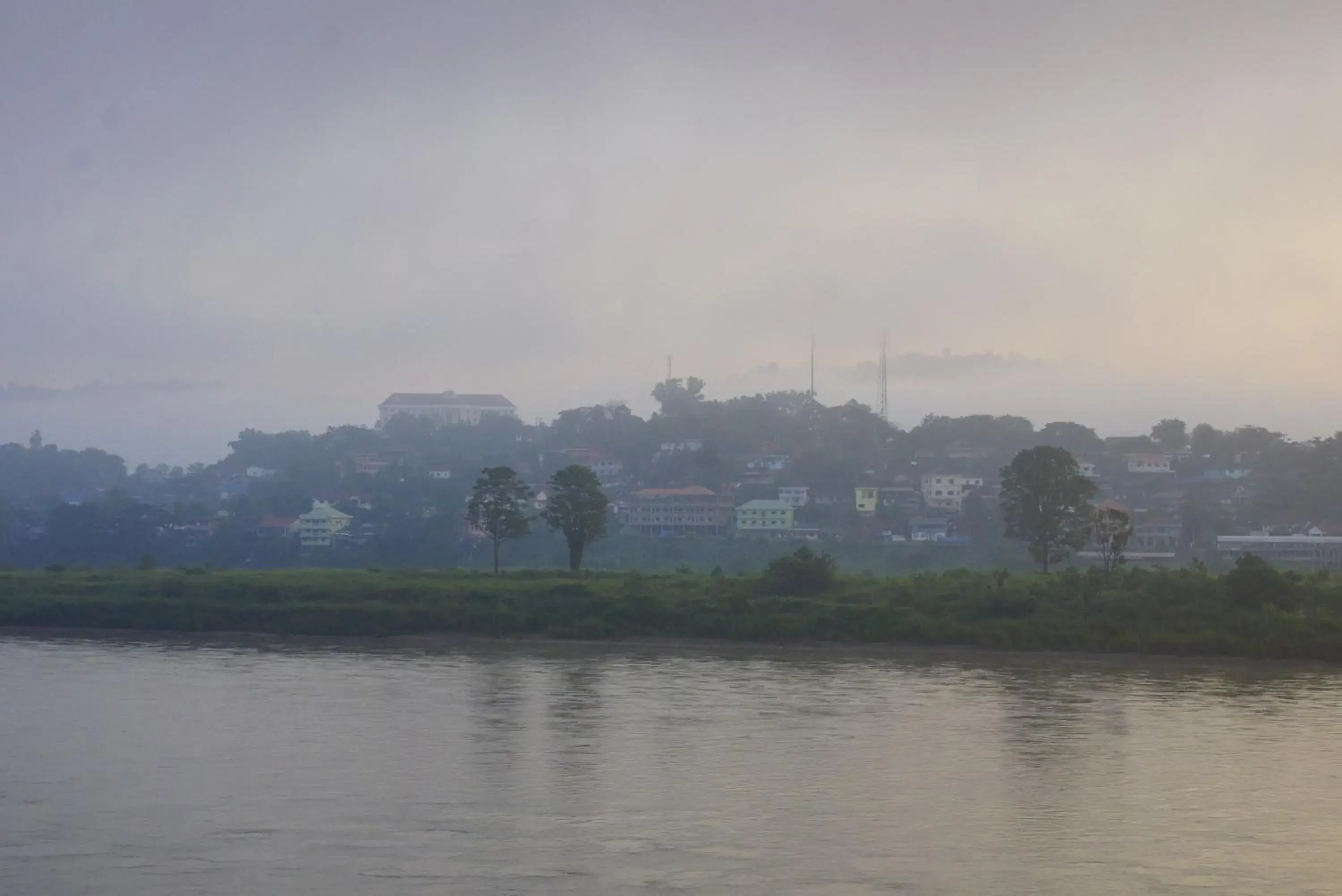 River view in Namkhong Riverside River view in Namkhong Riverside