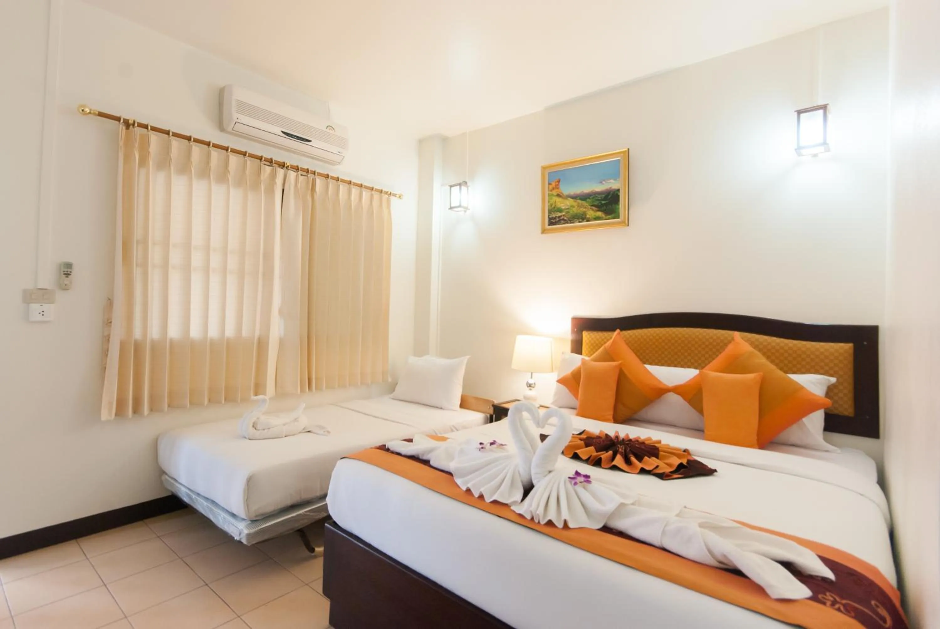 Bedroom, Bed in Namkhong Riverside