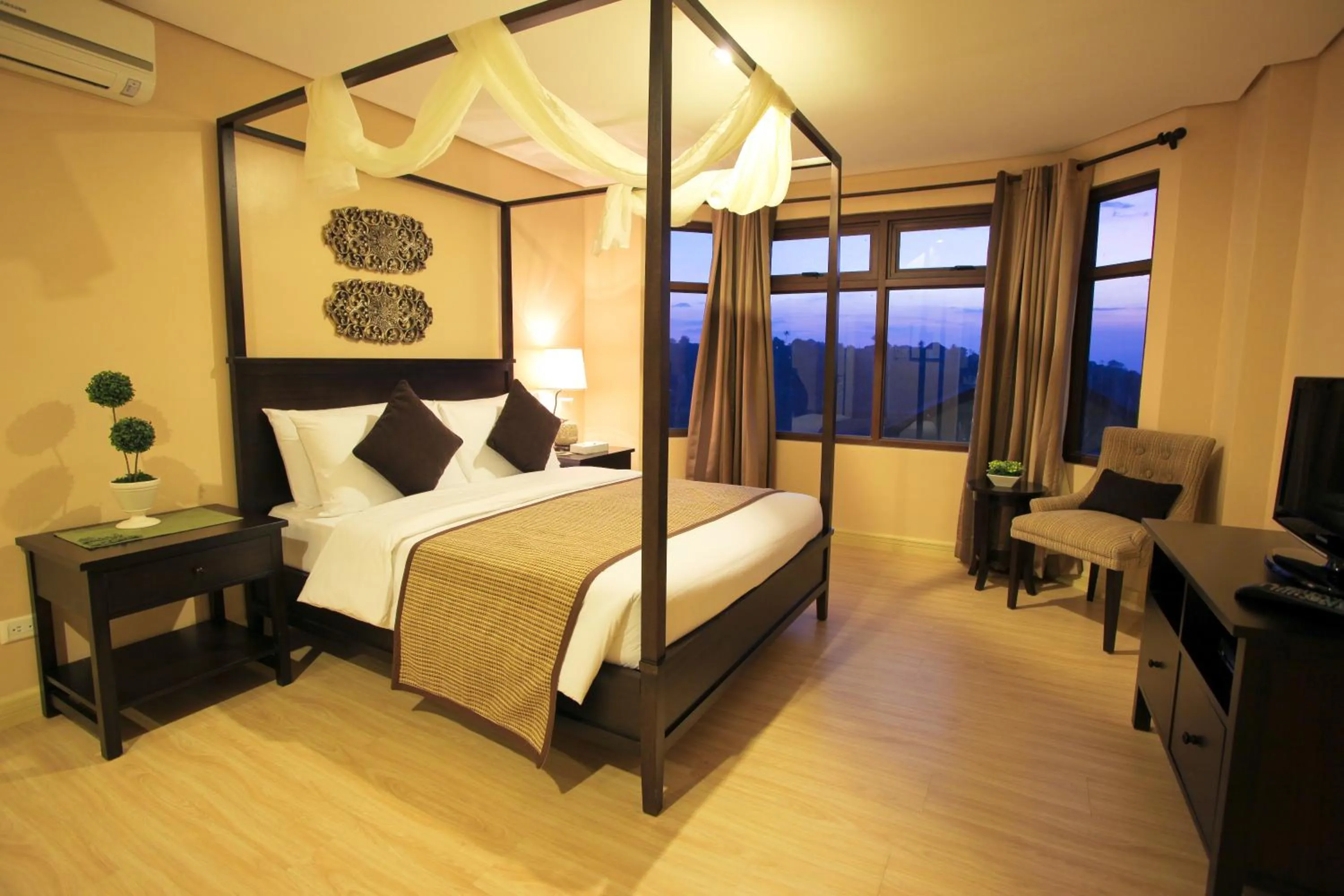Bedroom in Crosswinds Resort Suites