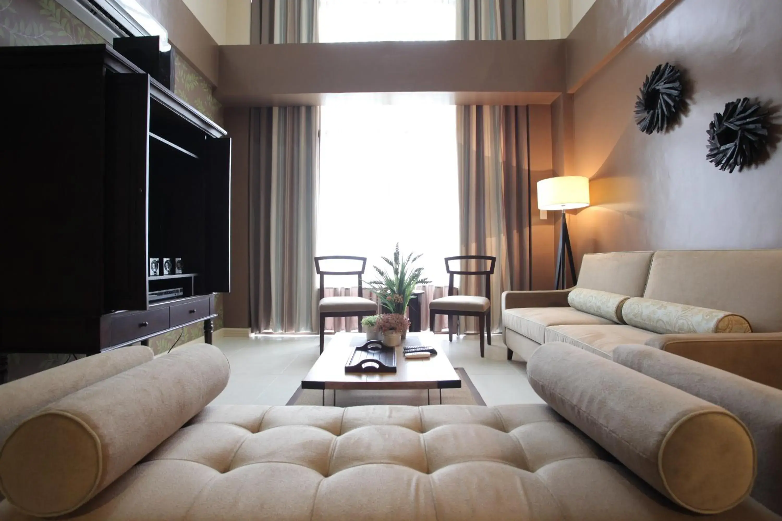 Living room in Crosswinds Resort Suites Living room in Crosswinds Resort Suites