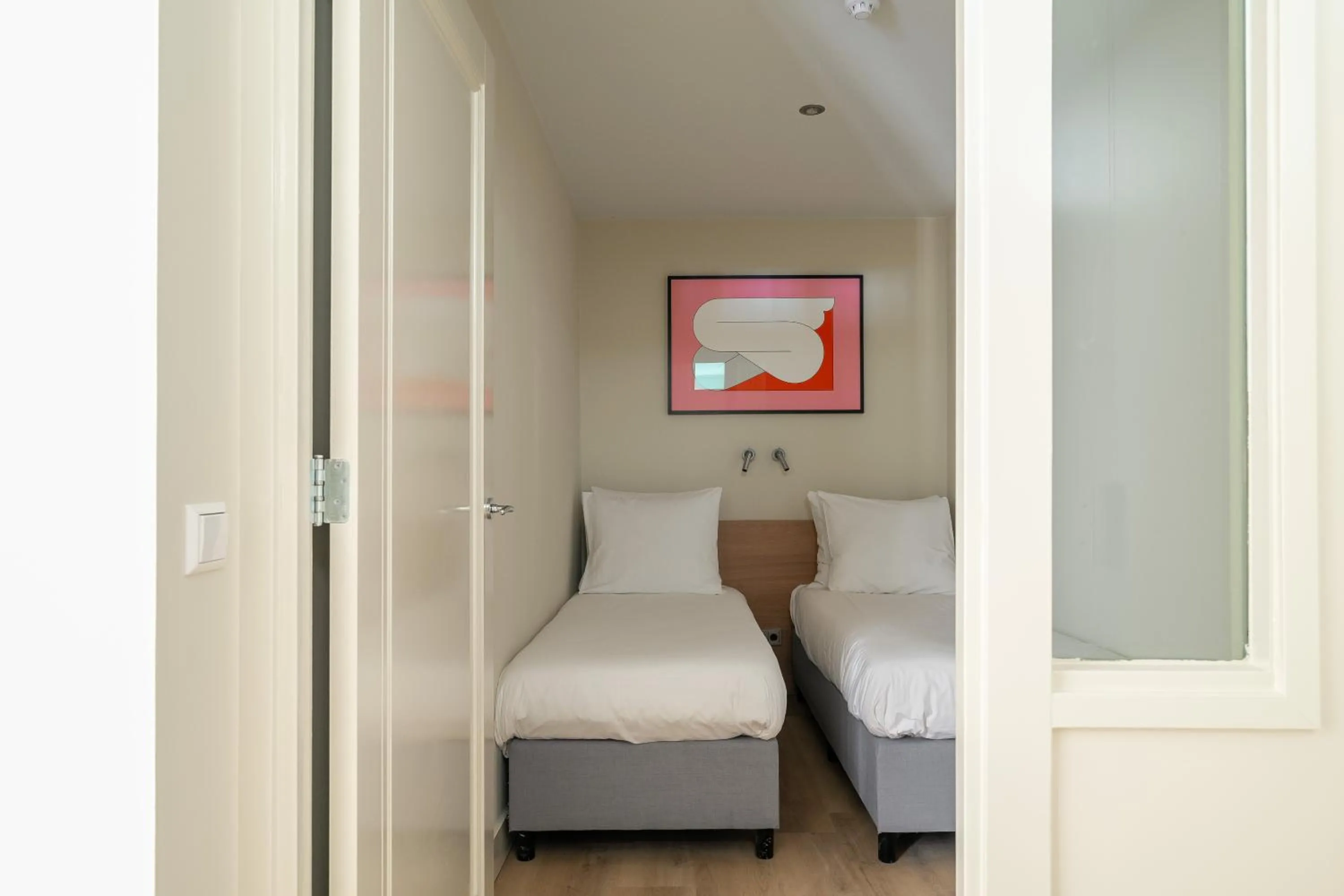 Bed in Numa Amsterdam Oosterpark