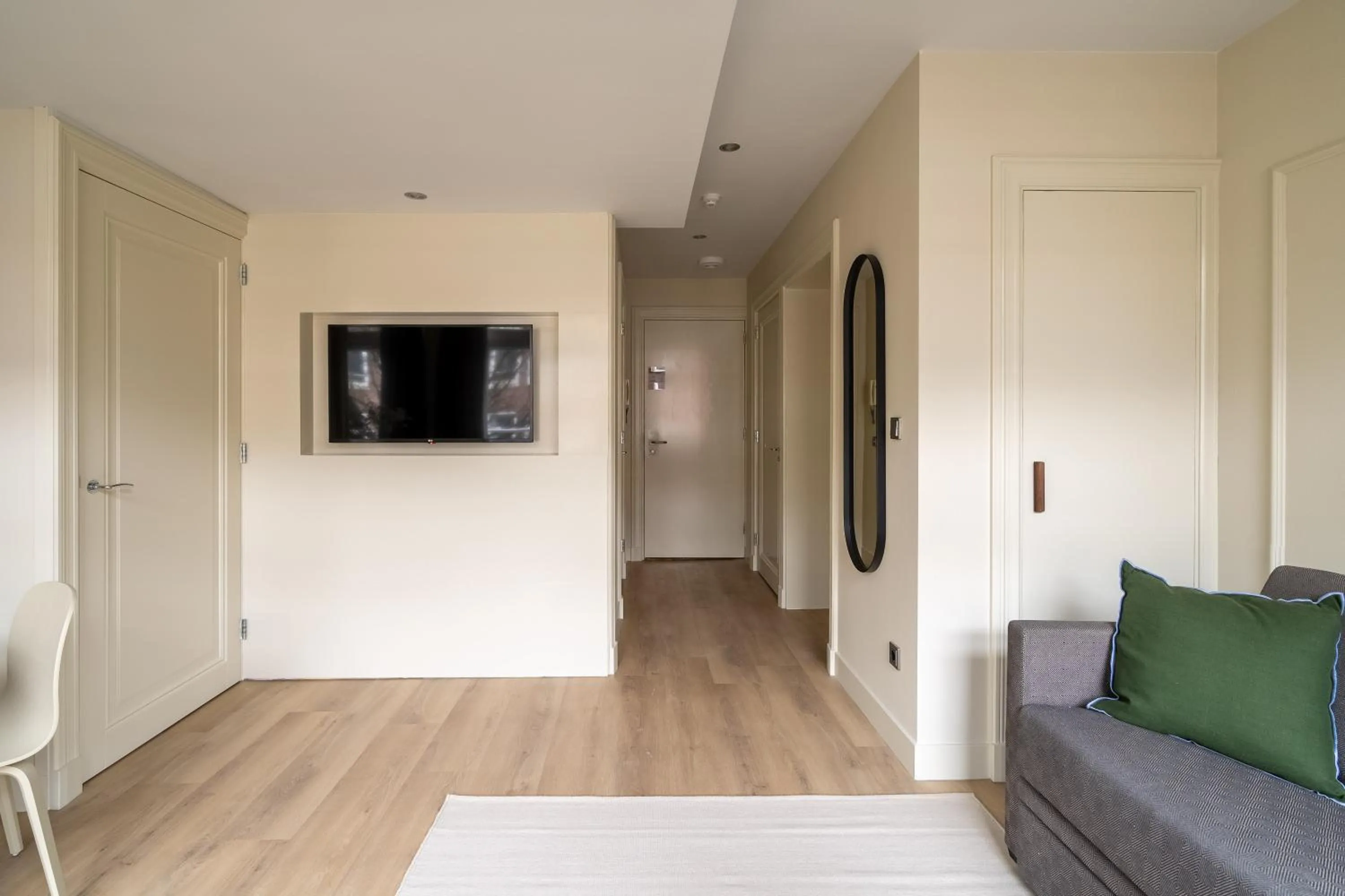 Seating area in Numa Amsterdam Oosterpark