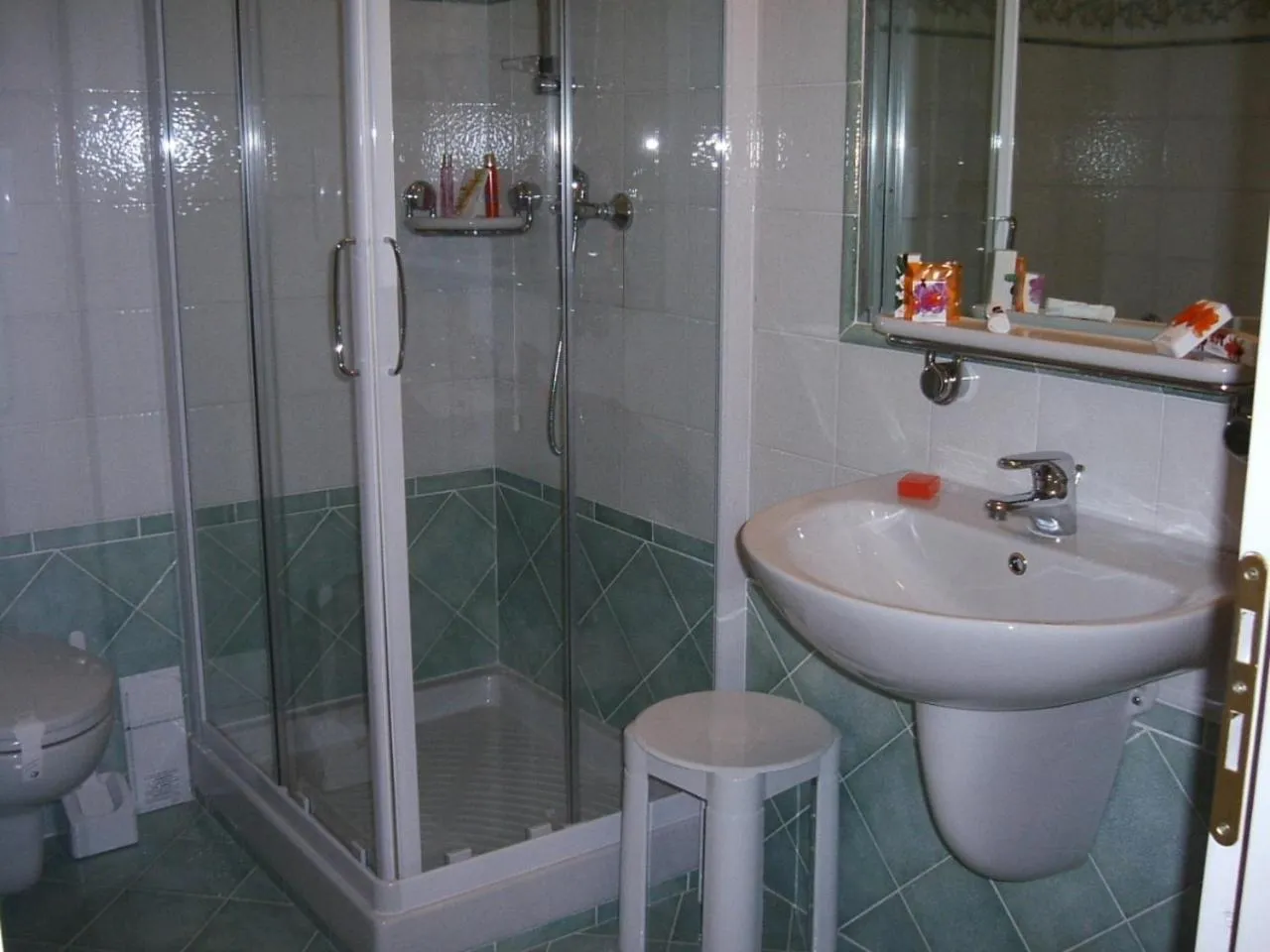 Bathroom in Hotel Ristorante La Lampara