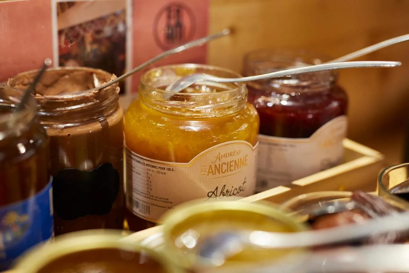 Buffet breakfast in Hotel du Pin Nice Port