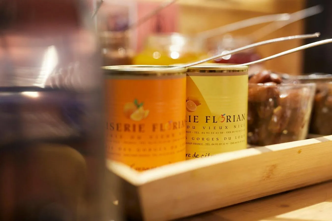 Buffet breakfast in Hotel du Pin Nice Port