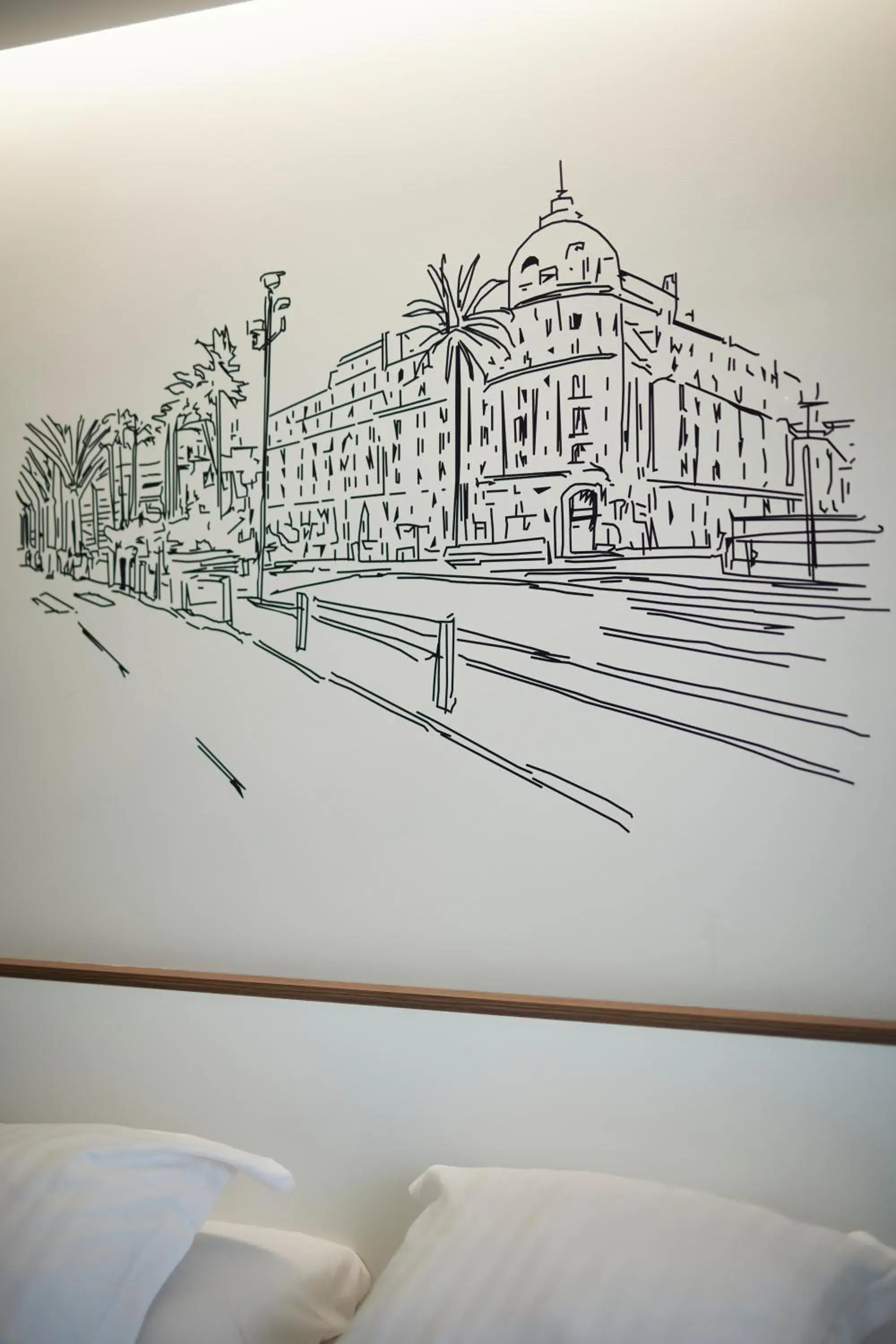 Bedroom, Bed in Hotel du Pin Nice Port Bedroom, Bed in Hotel du Pin Nice Port