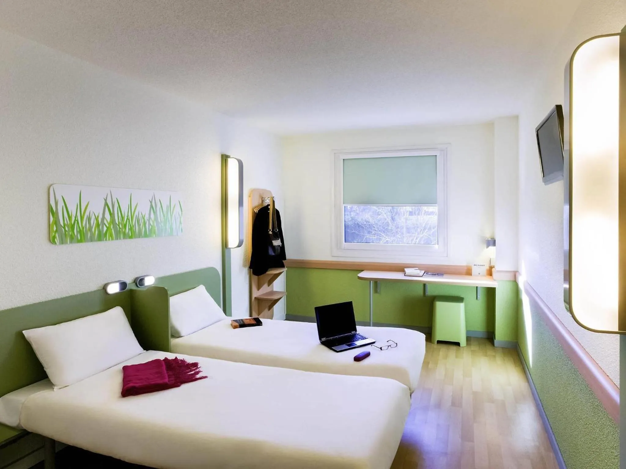 Bedroom, Bed in Ibis Budget Madrid Alcalá de Henares La Dehesa