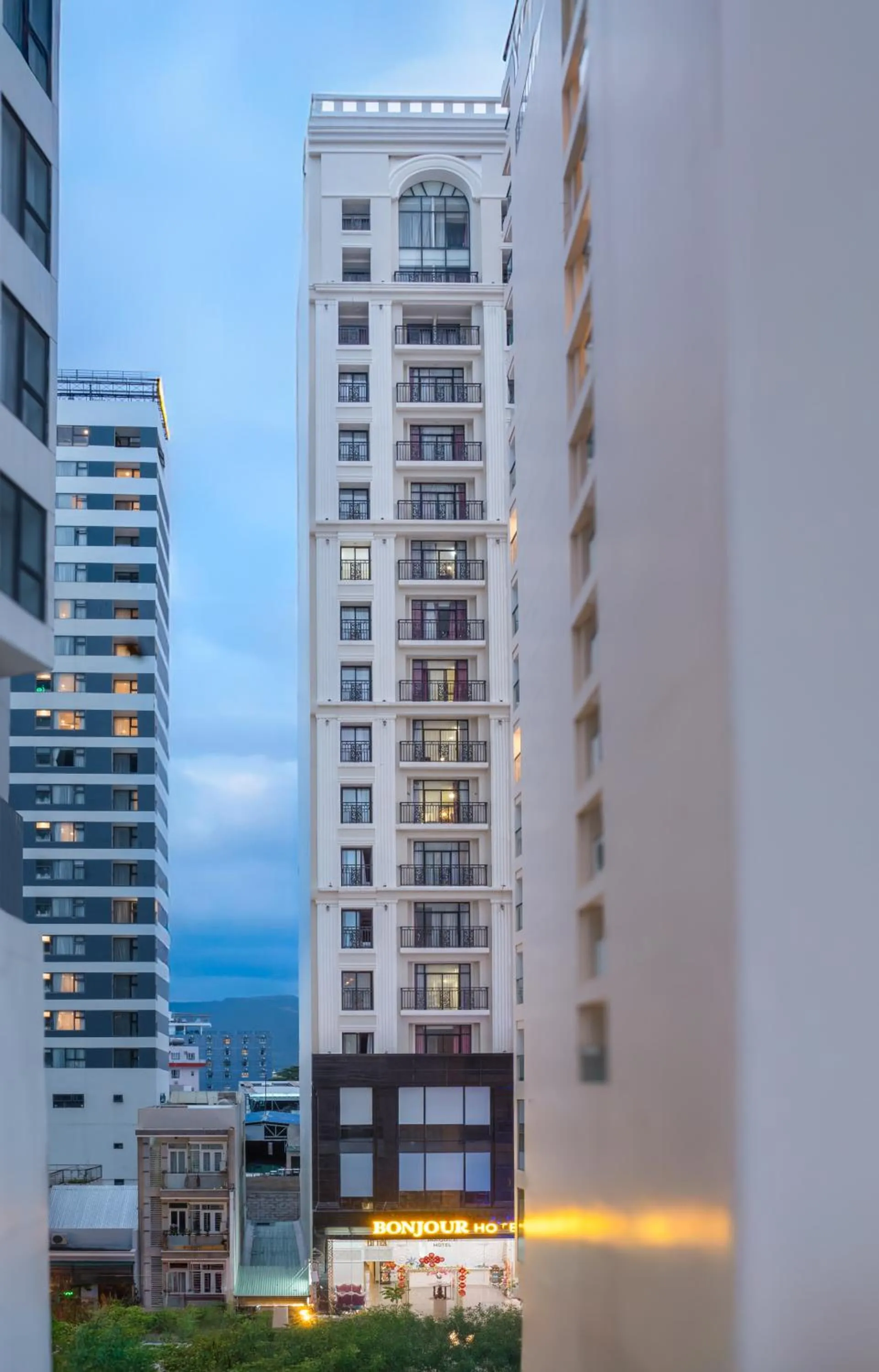 Property building in Bonjour Nha Trang Hotel