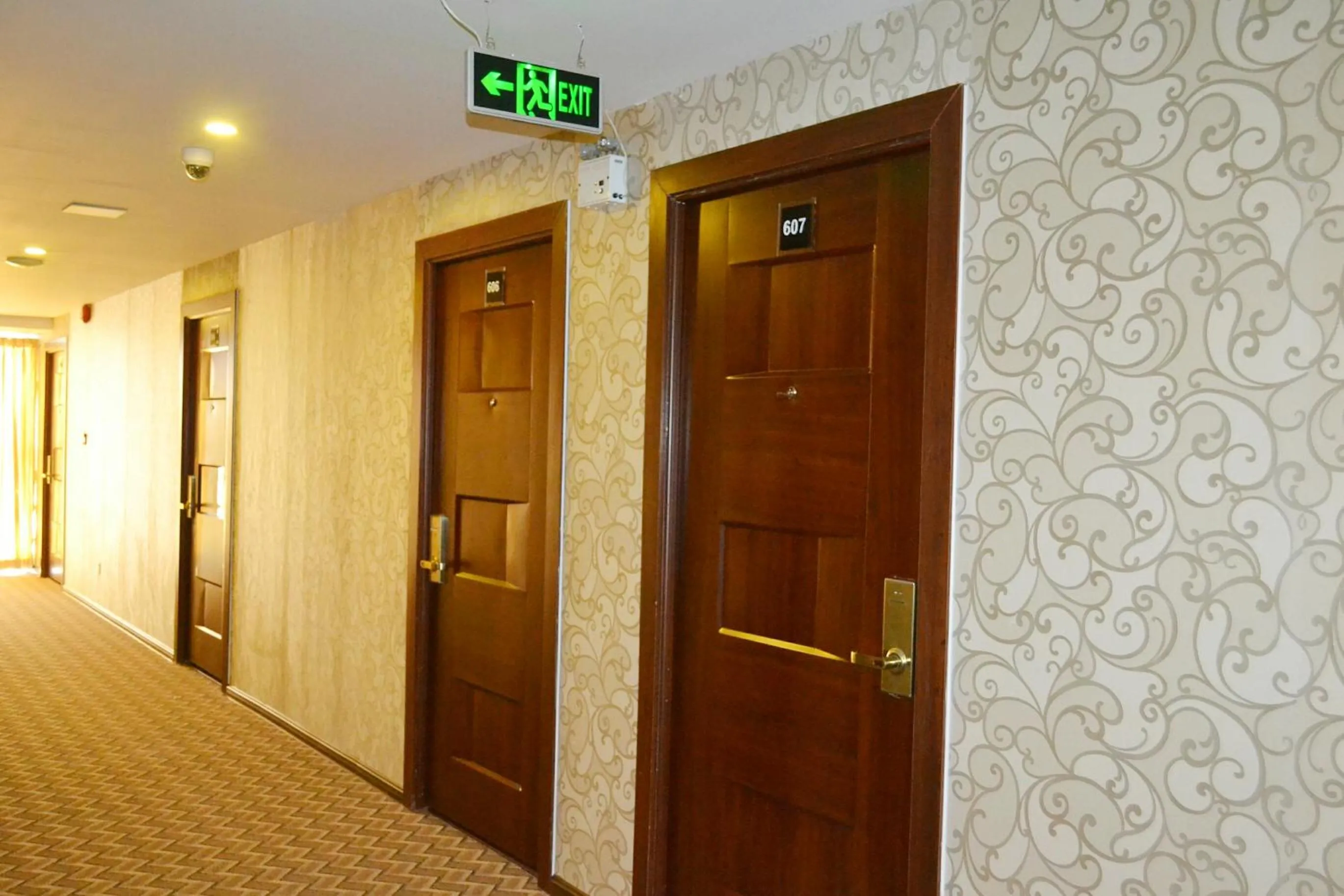 Floor plan in Hotel Broadway Yangon