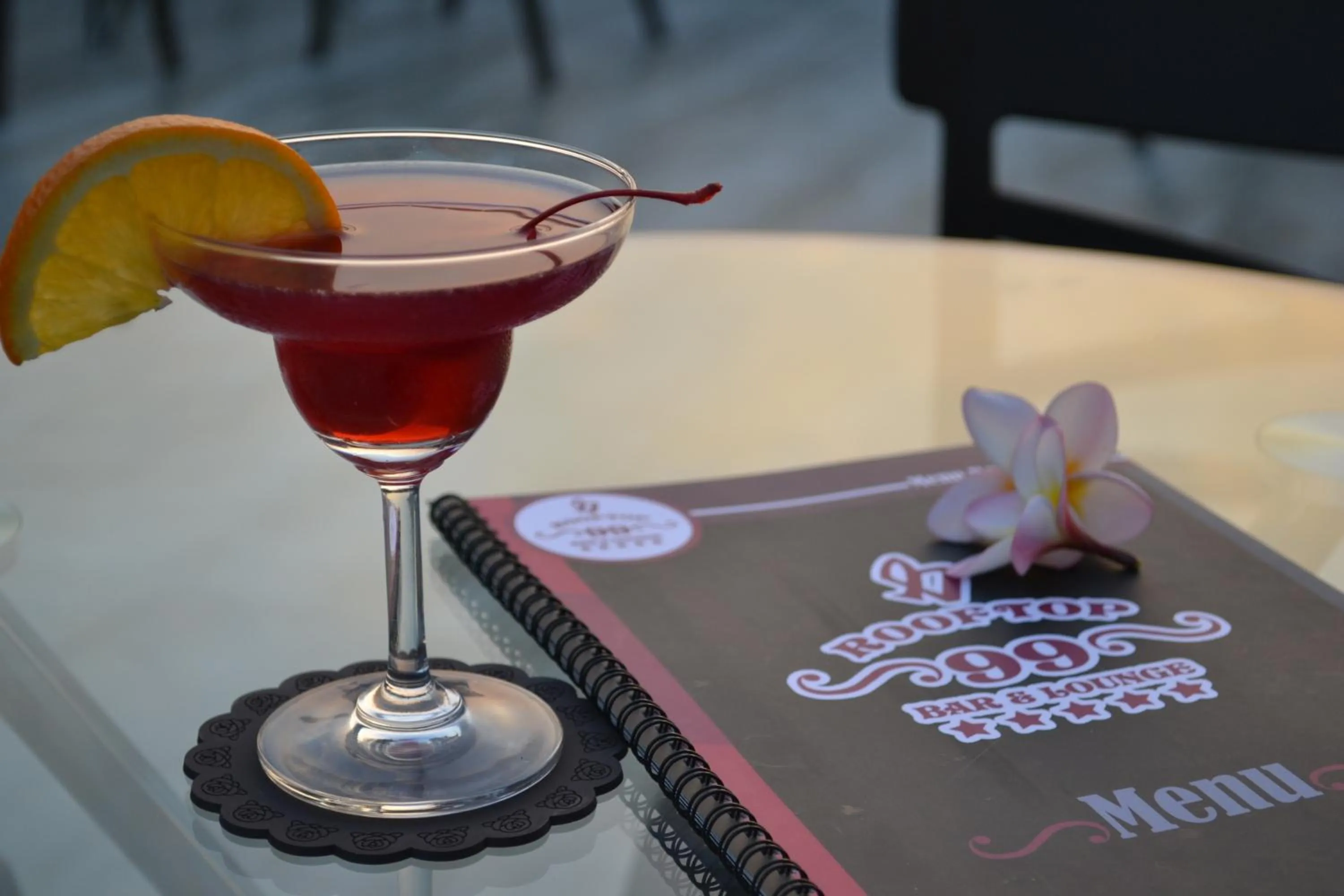 Alcoholic drinks in Hotel Broadway Yangon