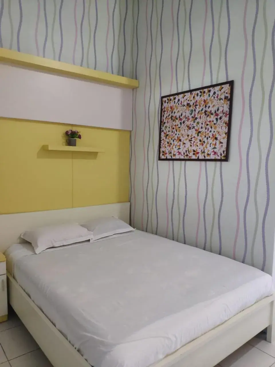 Bed in Hotel Boegenviel Syariah Bed in Hotel Boegenviel Syariah