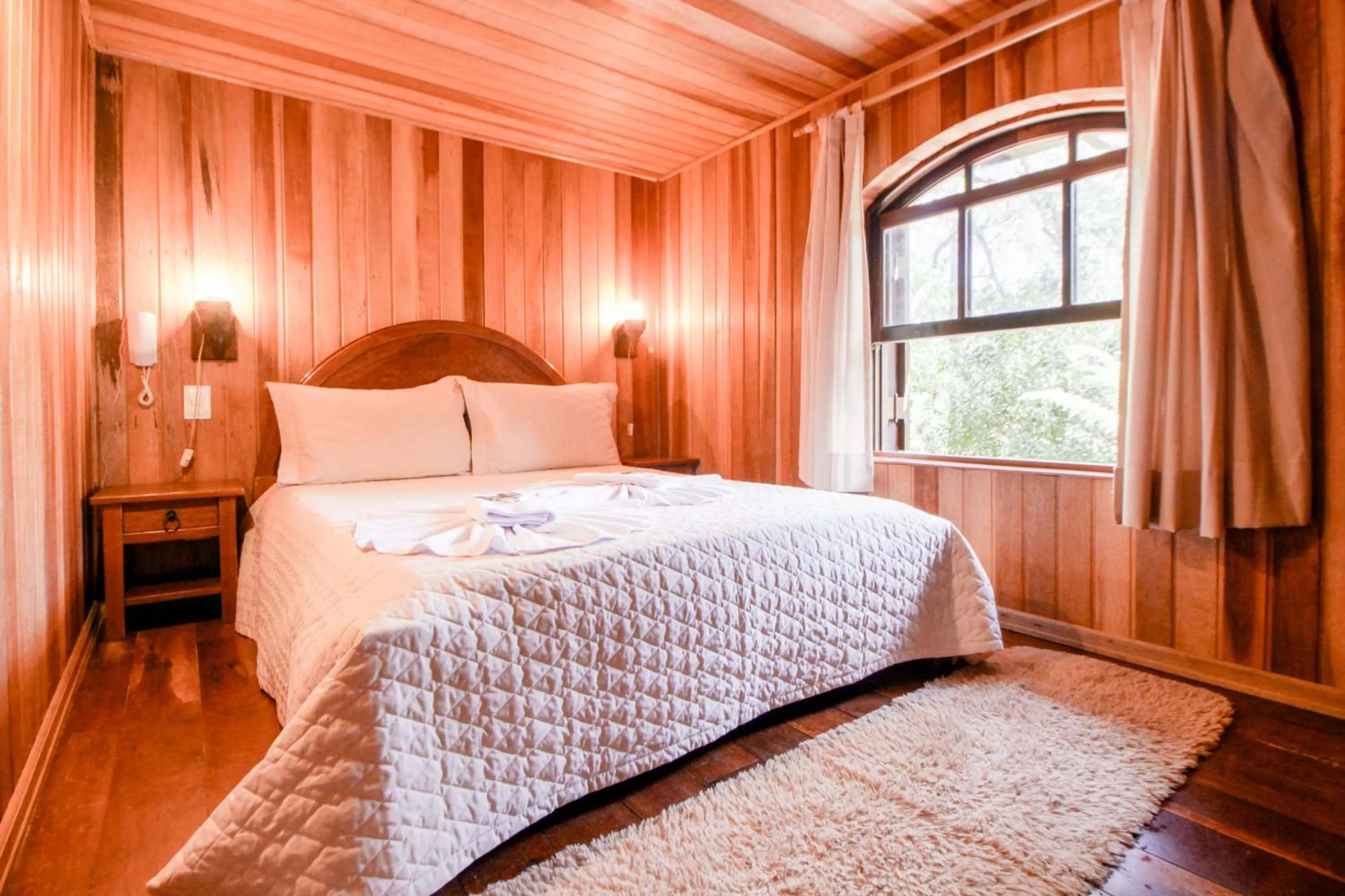 Bed in VELINN Pousada Villa Do Sol