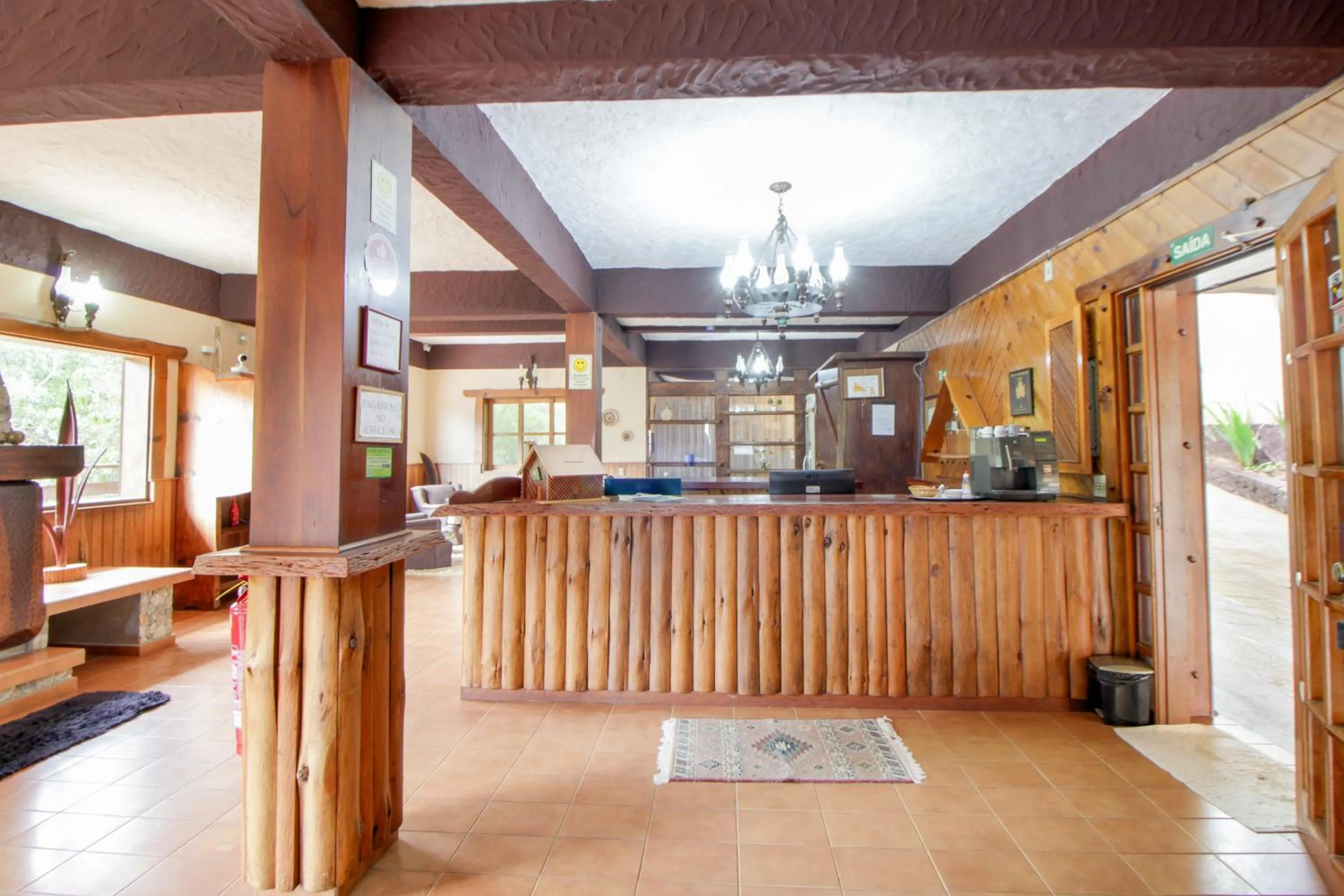 Lobby or reception in VELINN Pousada Villa Do Sol