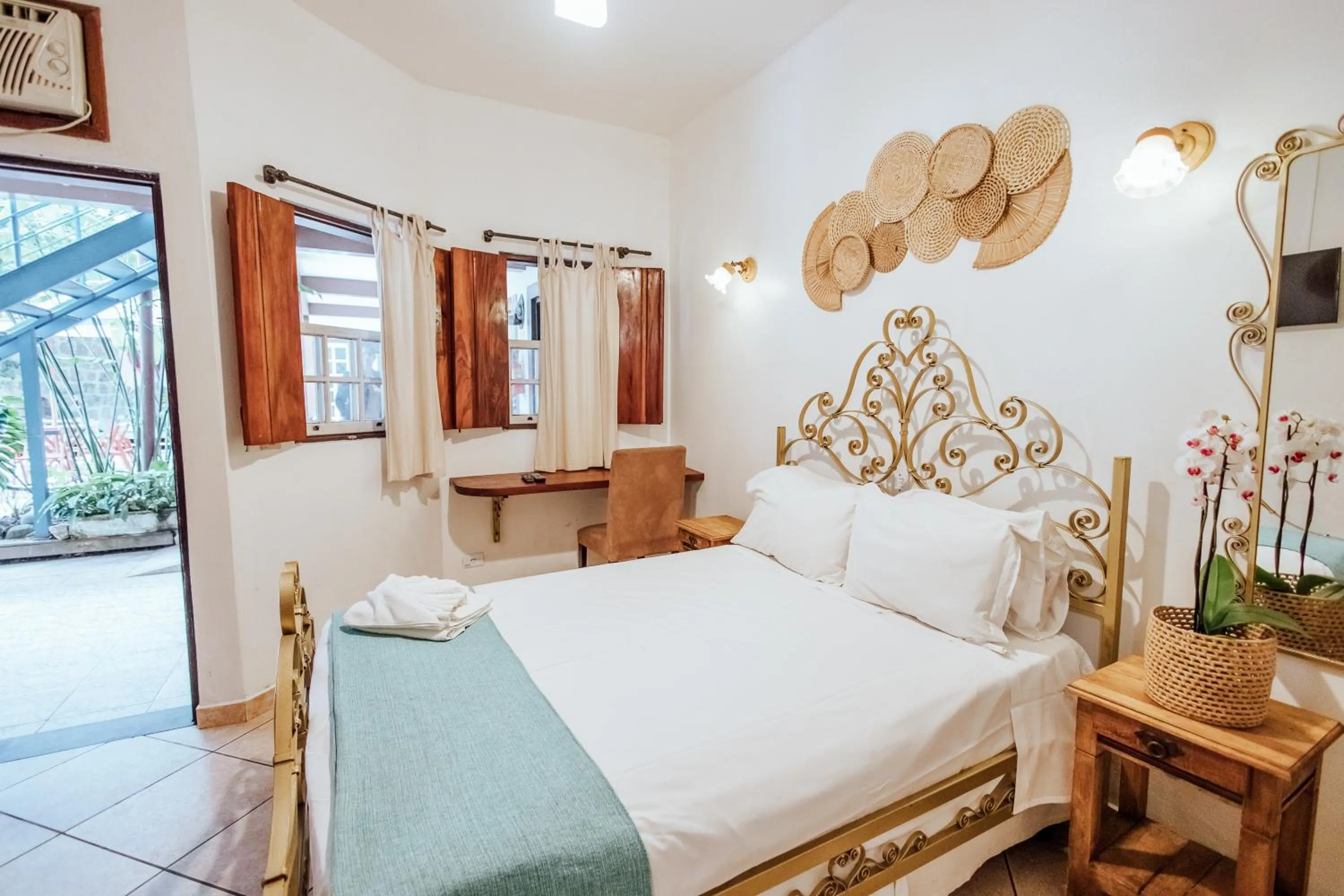 Bed in VELINN Pousada Santa Tereza