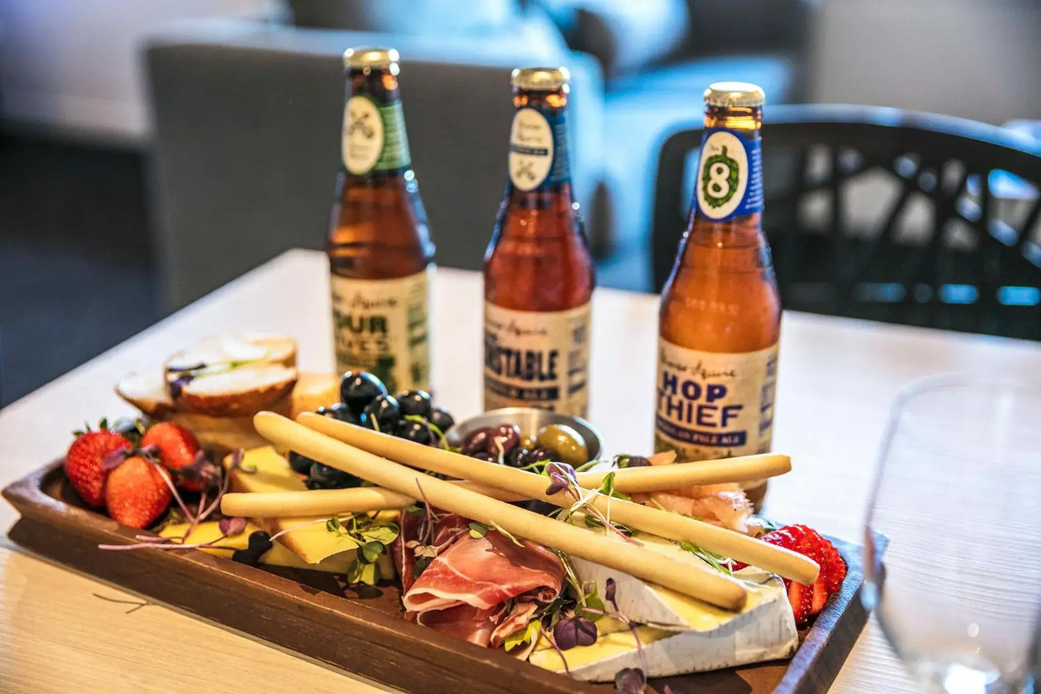 Food close-up in Nightcap at The Cheeky Squire Food close-up in Nightcap at The Cheeky Squire