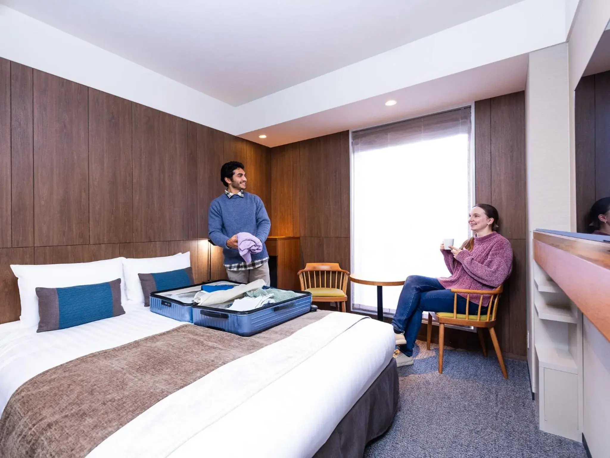 Photo of the whole room, Bed in Tokyu Stay Sapporo Photo of the whole room, Bed in Tokyu Stay Sapporo